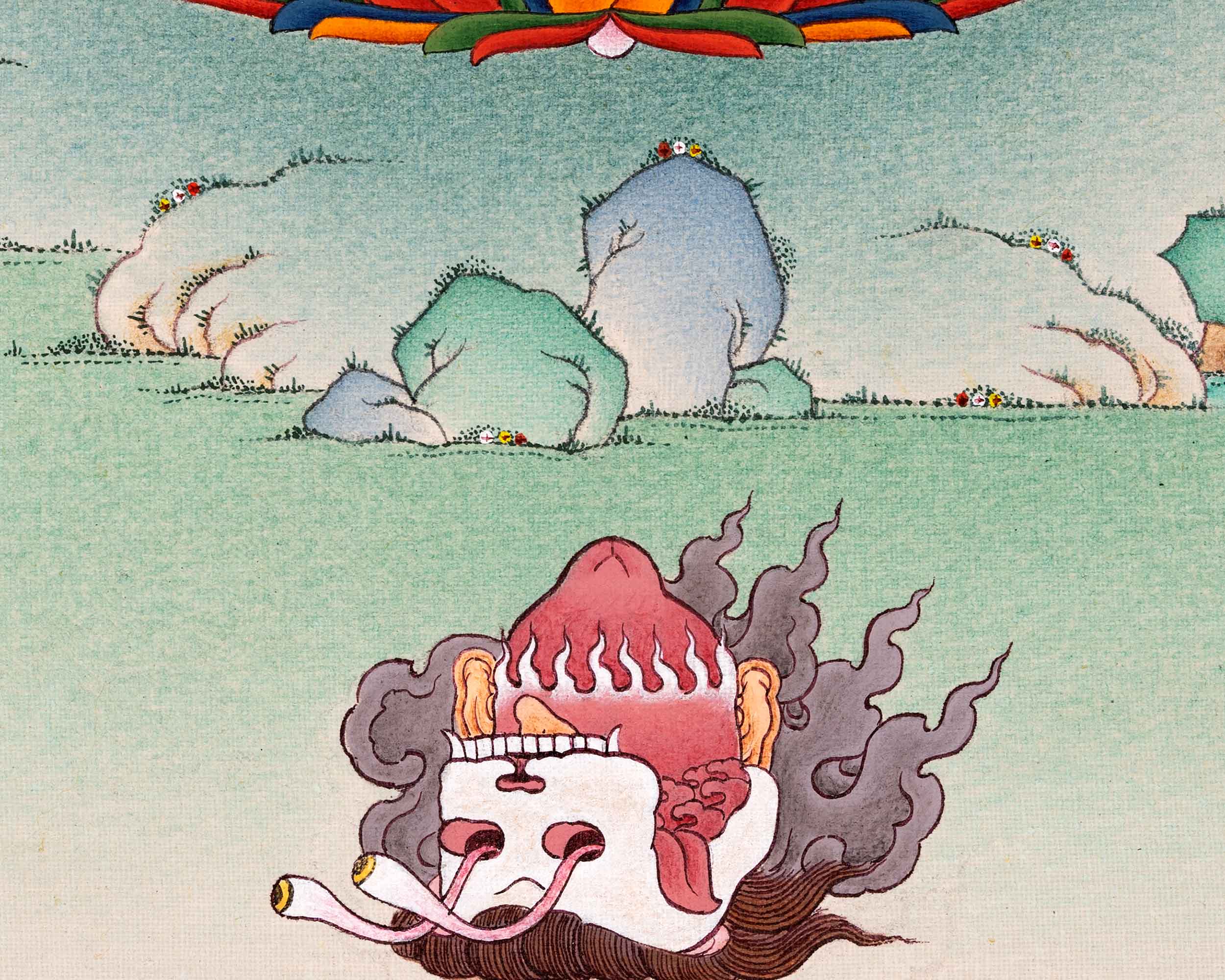 Kurukulla Dakini | Traditional Hand Painted Art