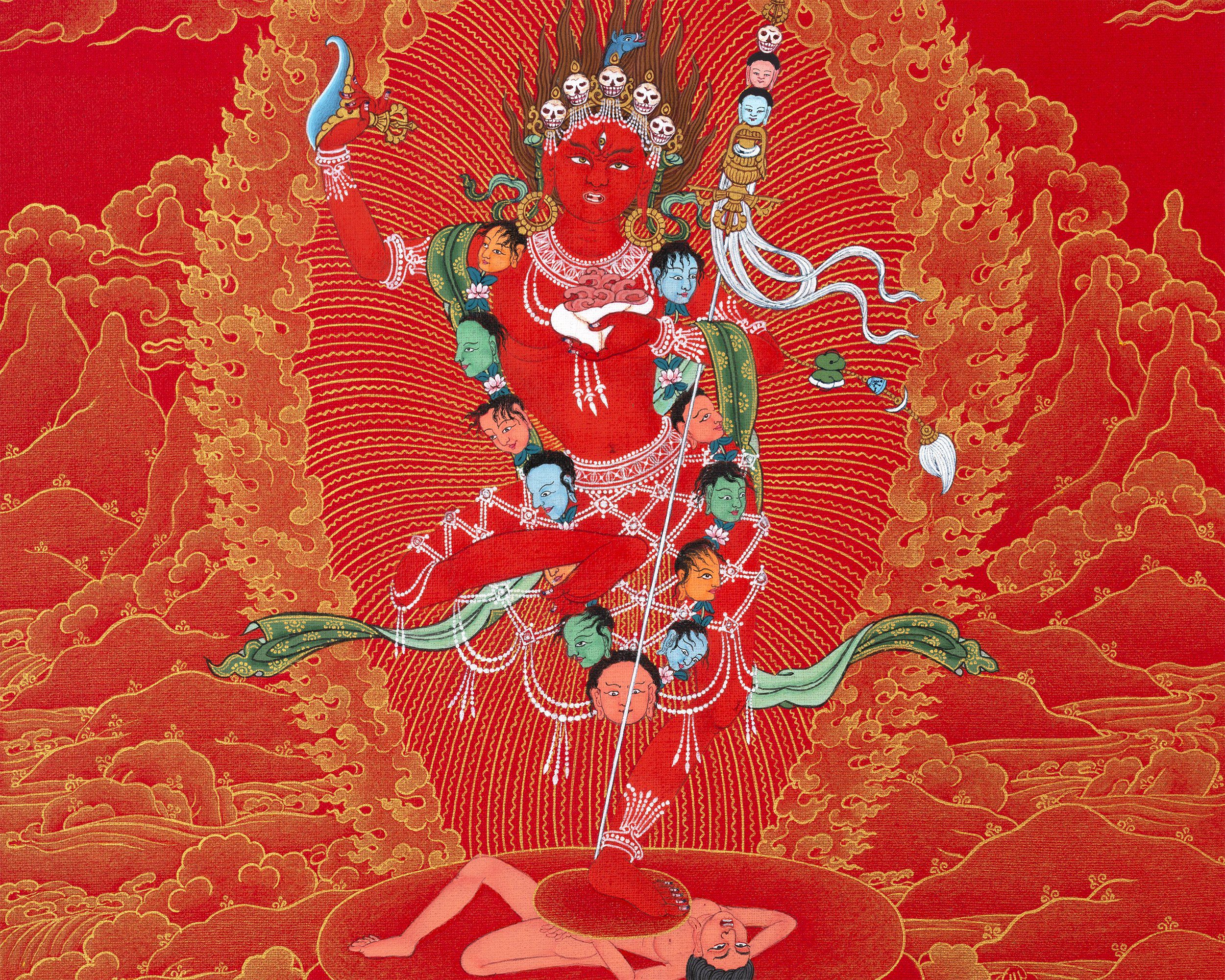 vajrayogini thangka