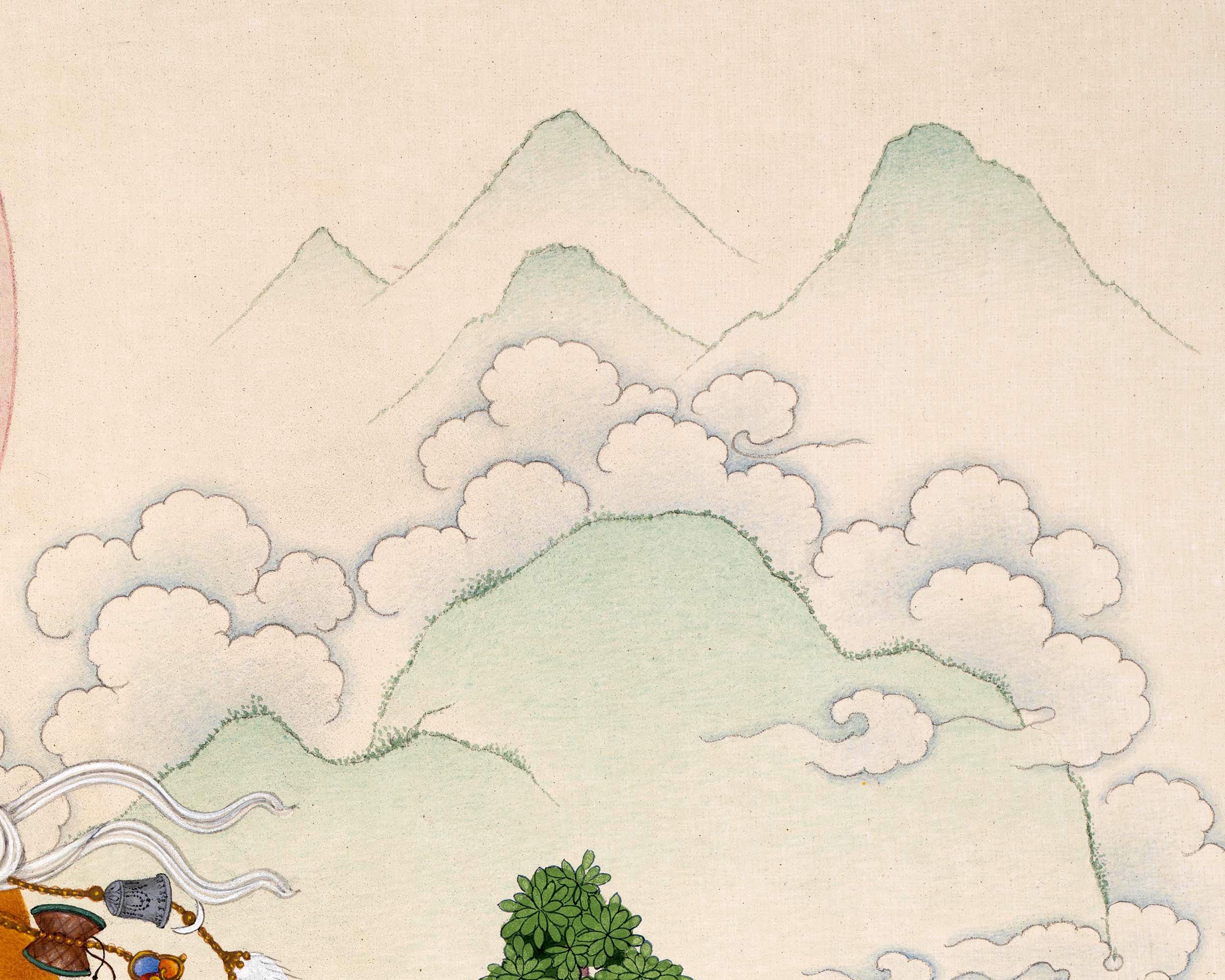 Guru Rinpoche (Padmasambhava) Thangka | Himalayan Art