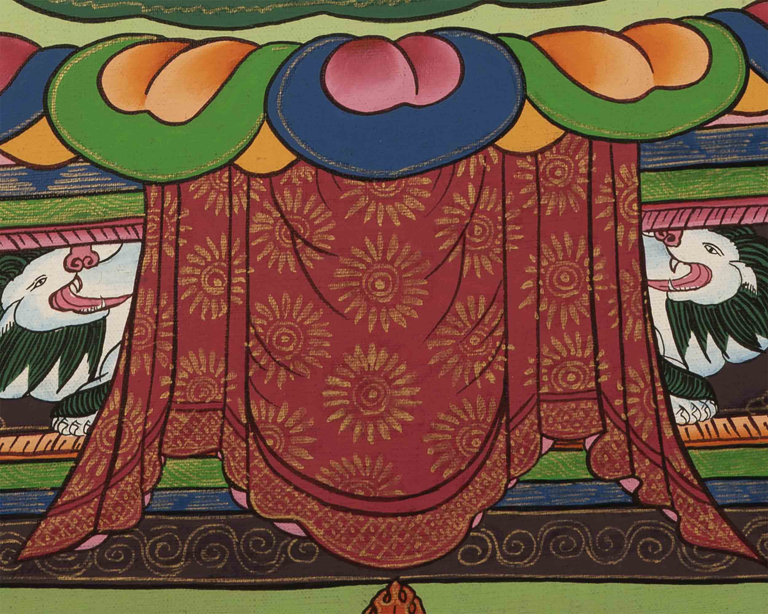 Yab Yum Buddha Shakti Thangka | Original Hand PaintedThangka