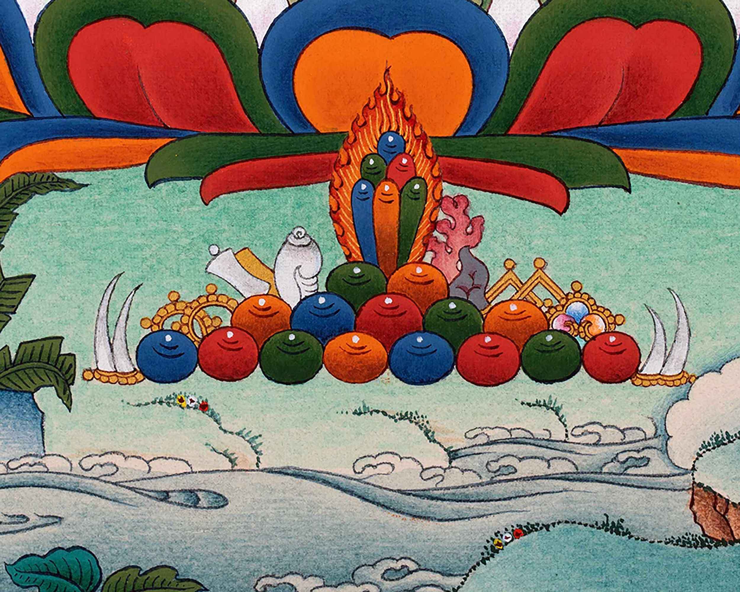 Namgyalma Thangka | Dakini of longevity