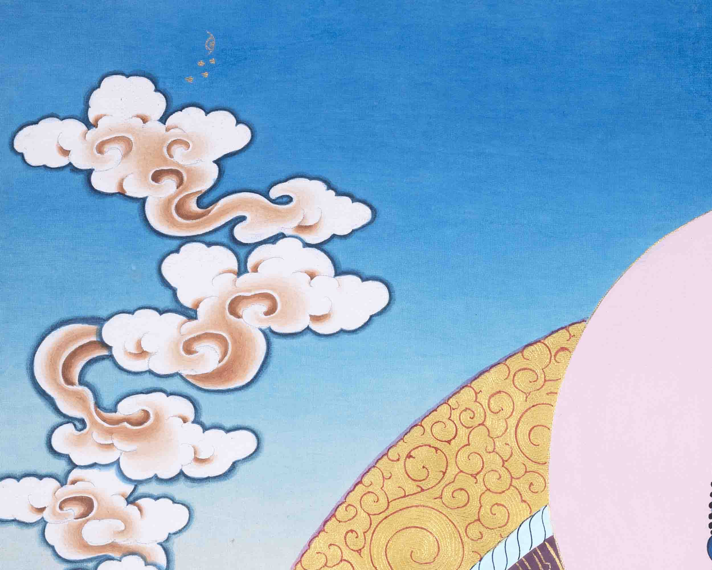 Yab Yum Buddha Thangka | Samantabhadra | Traditional Wall Decors