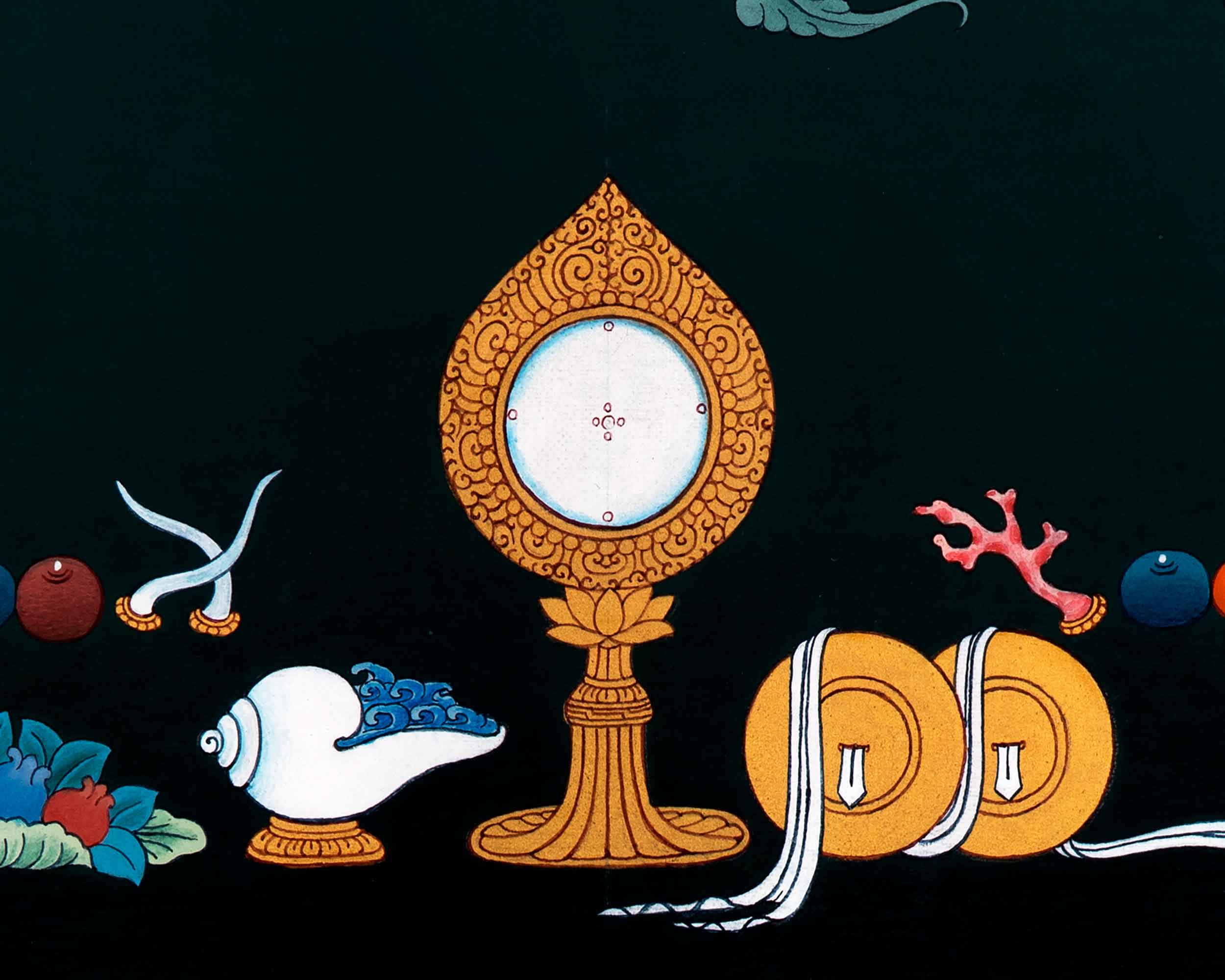 Green Tara Mother Thangka | Traditional Female Buddha Art