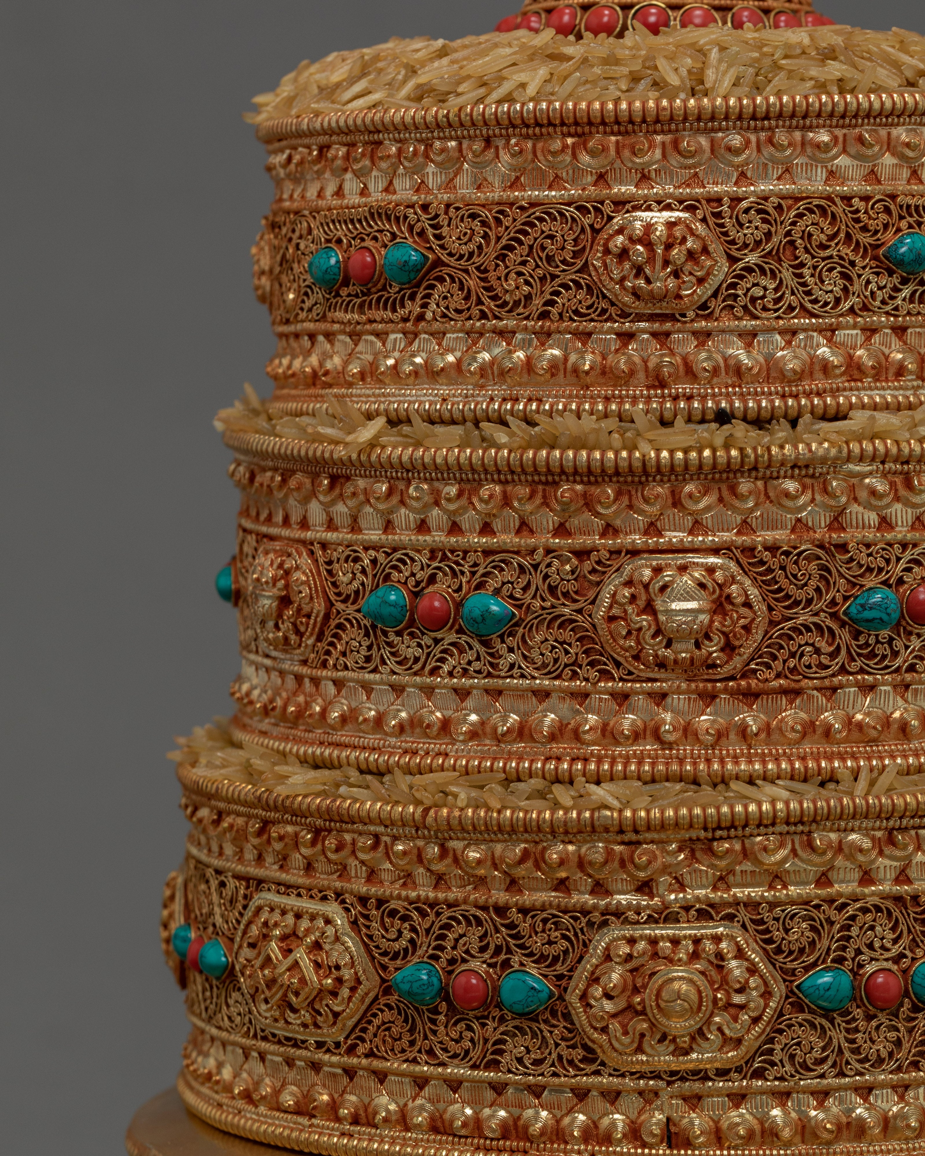 Ratna Mandala Set | Mandala Offering Set | Tibetan Handicrafts Online