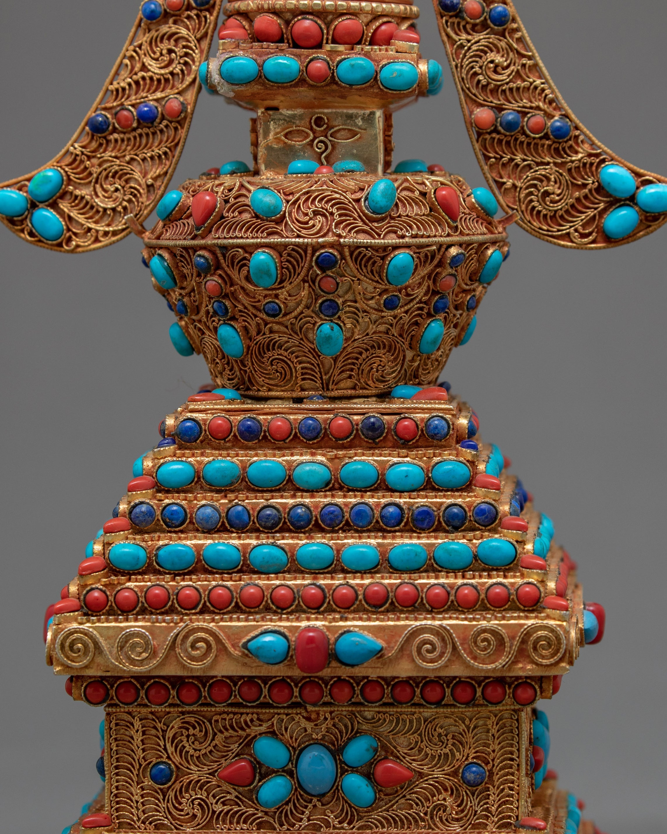Miniature Buddhist Stupa | Buddhist Art | Ritual Items