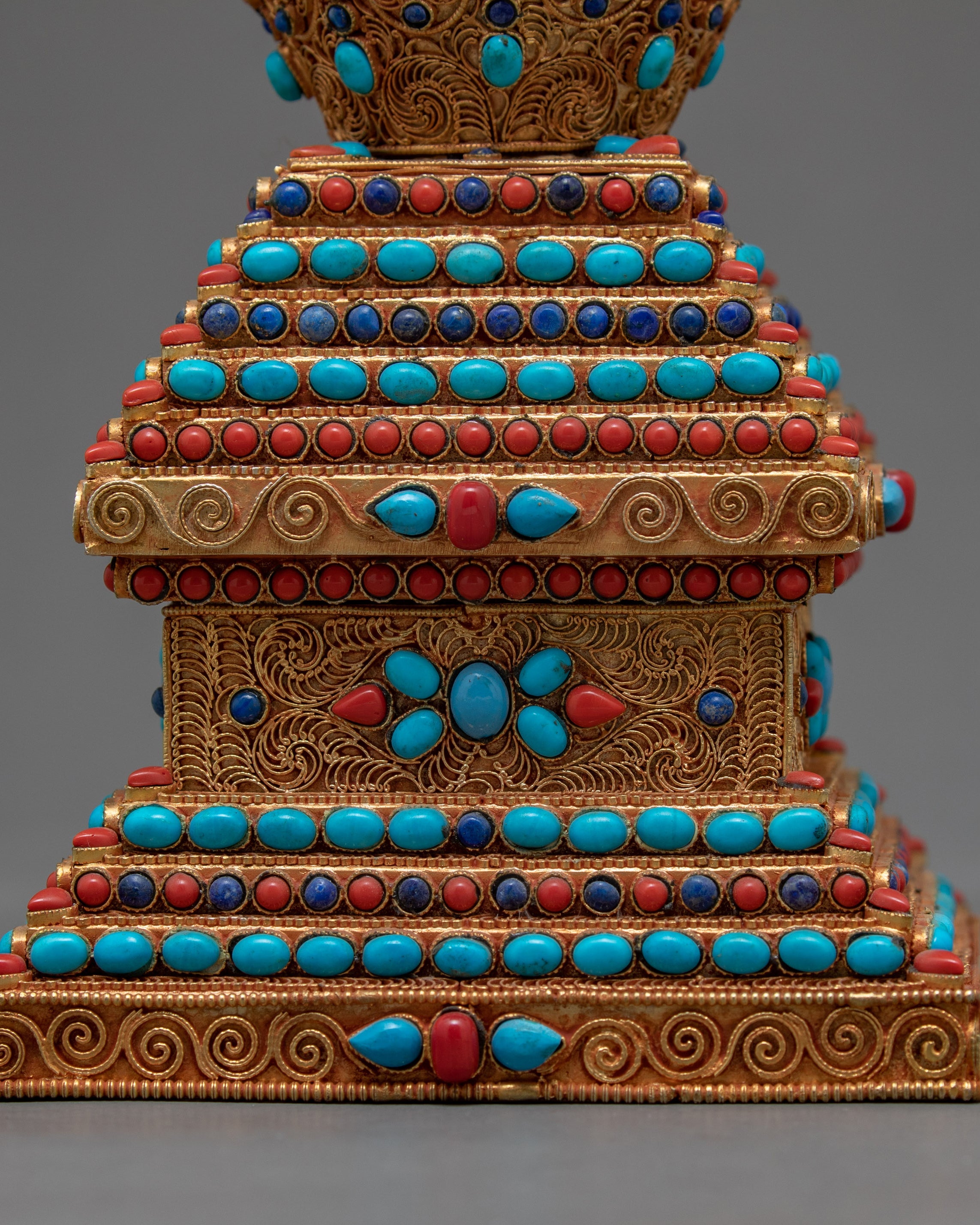 Miniature Buddhist Stupa | Buddhist Art | Ritual Items