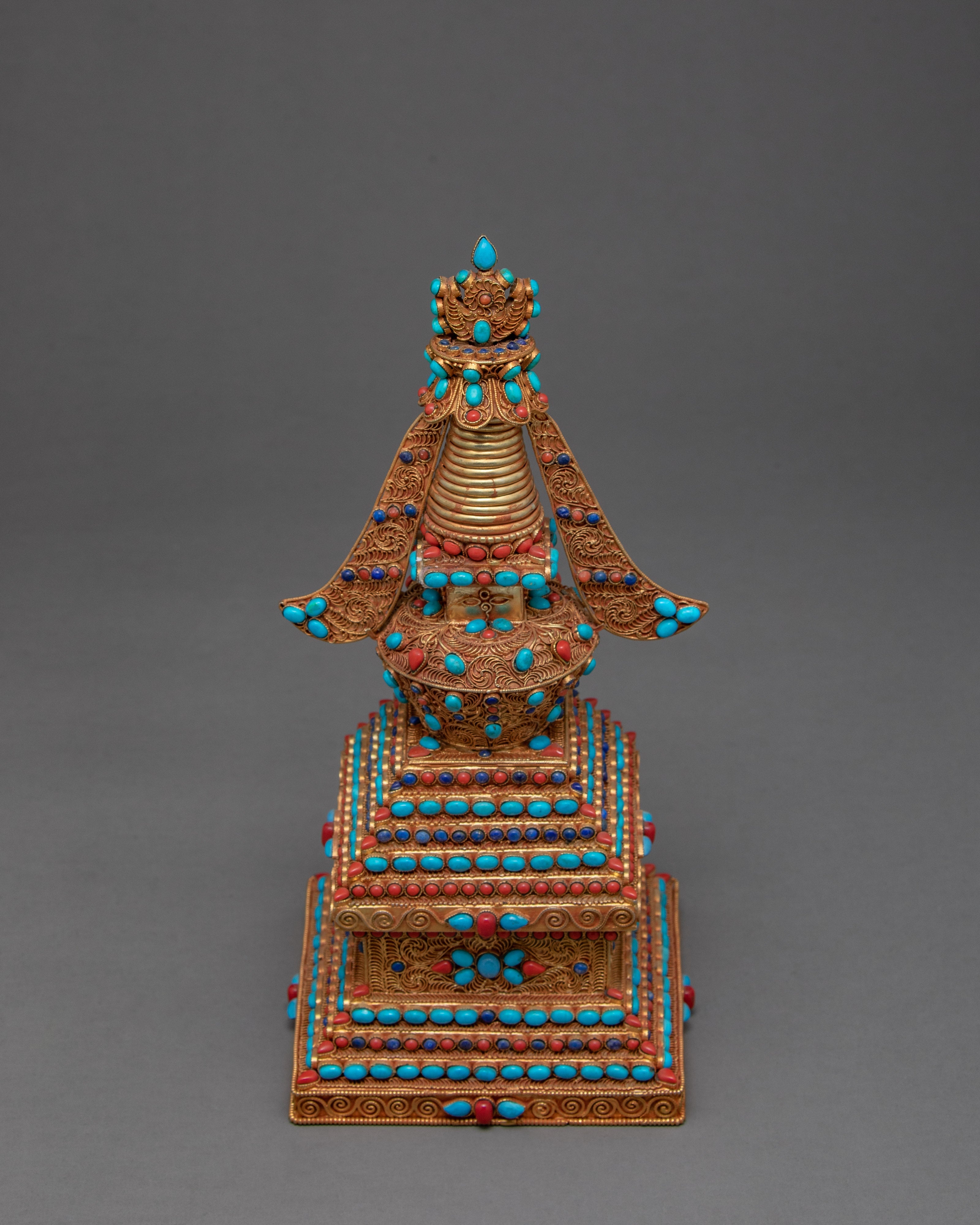 Miniature Buddhist Stupa | Buddhist Art | Ritual Items