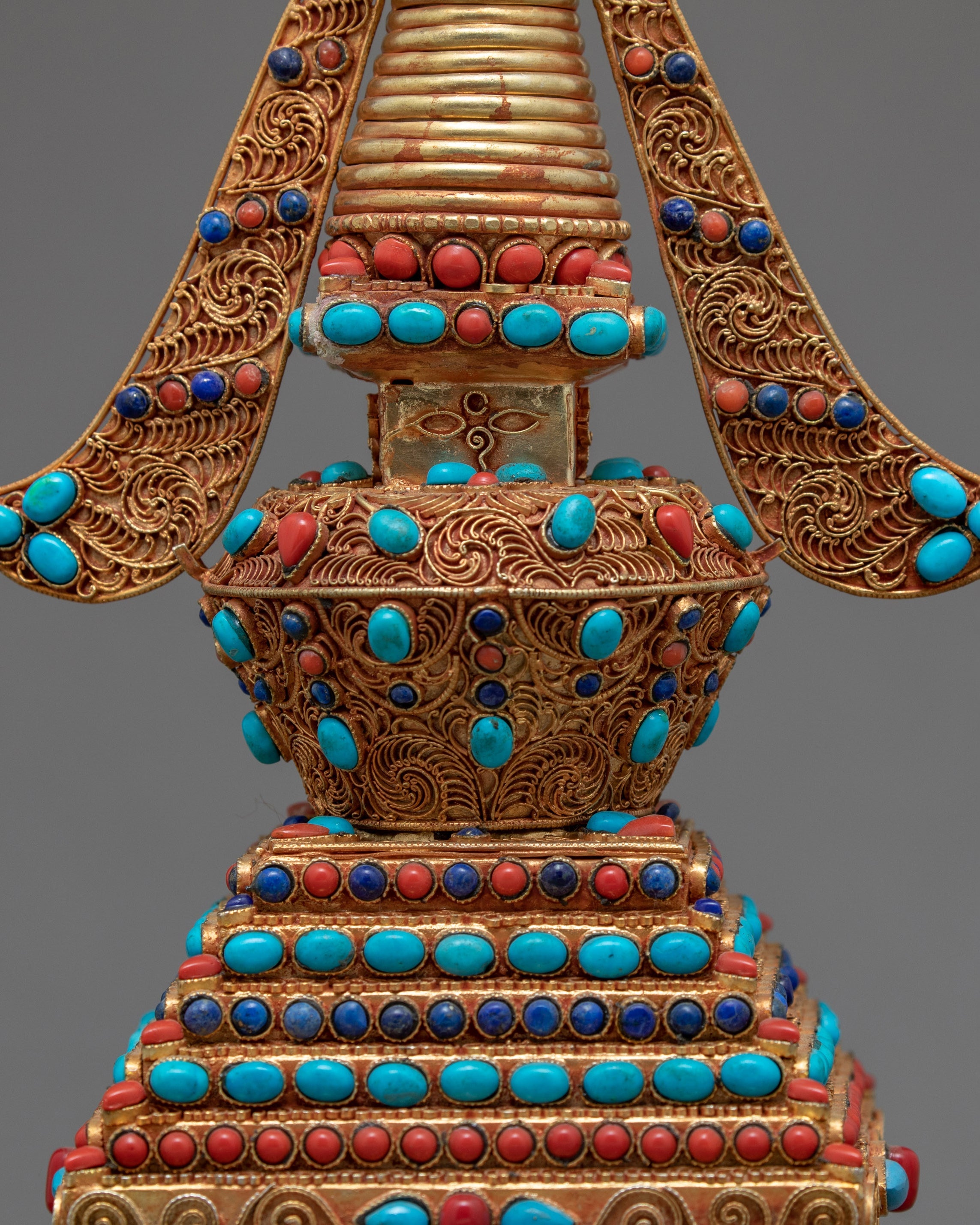 Miniature Buddhist Stupa | Buddhist Art | Ritual Items