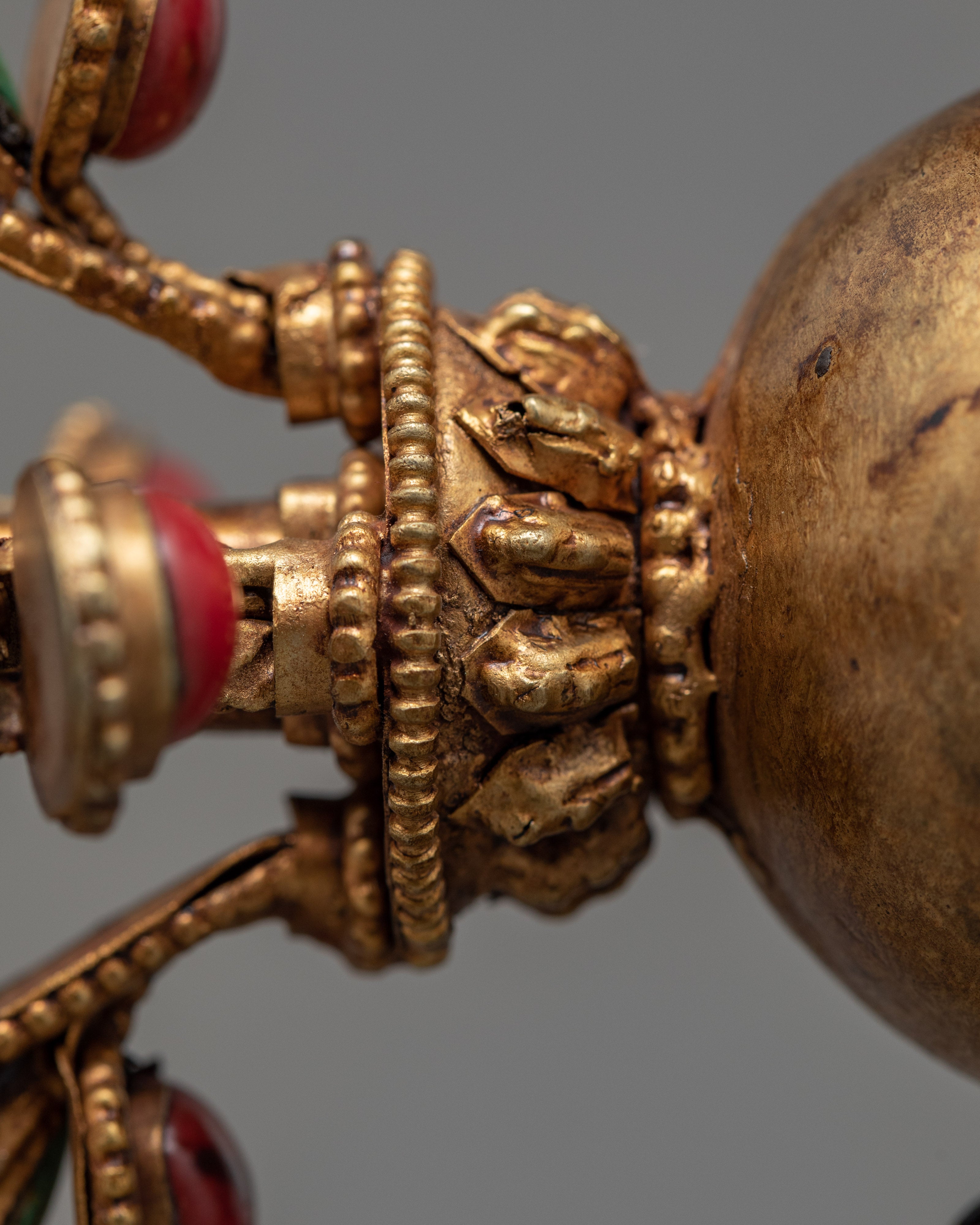 Double Dorje Vajra | Tibetan Vishwavajra | Handmade Thunderbolt from Nepal