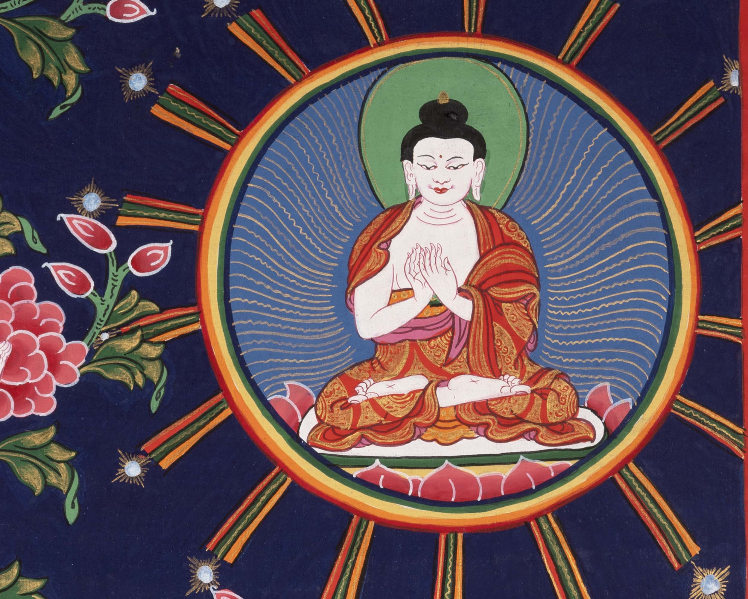 Green Tara Thangka | Wall Decor Painting