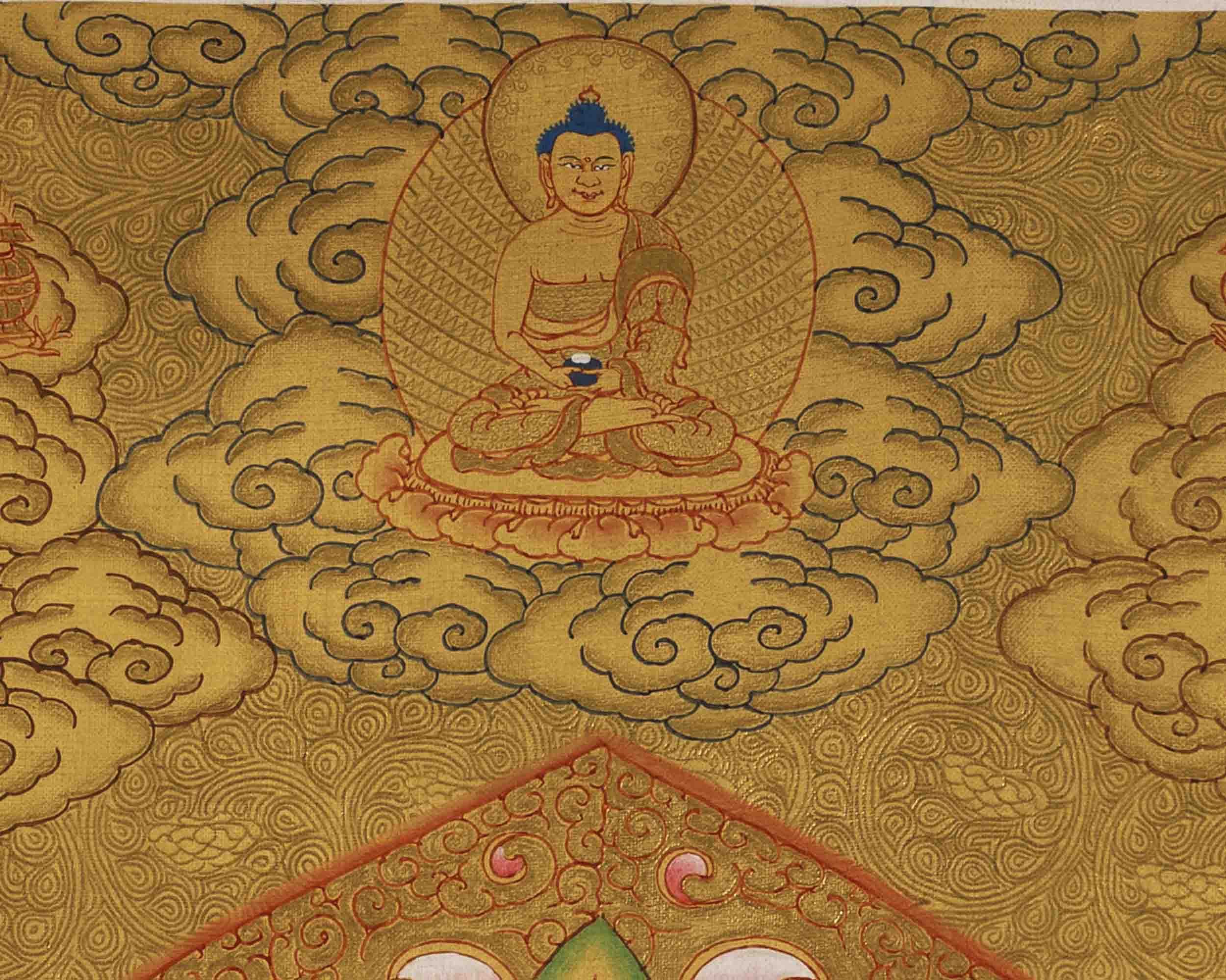 1000 Armed Avalokiteshvara Thangka | Gift For Buddhist