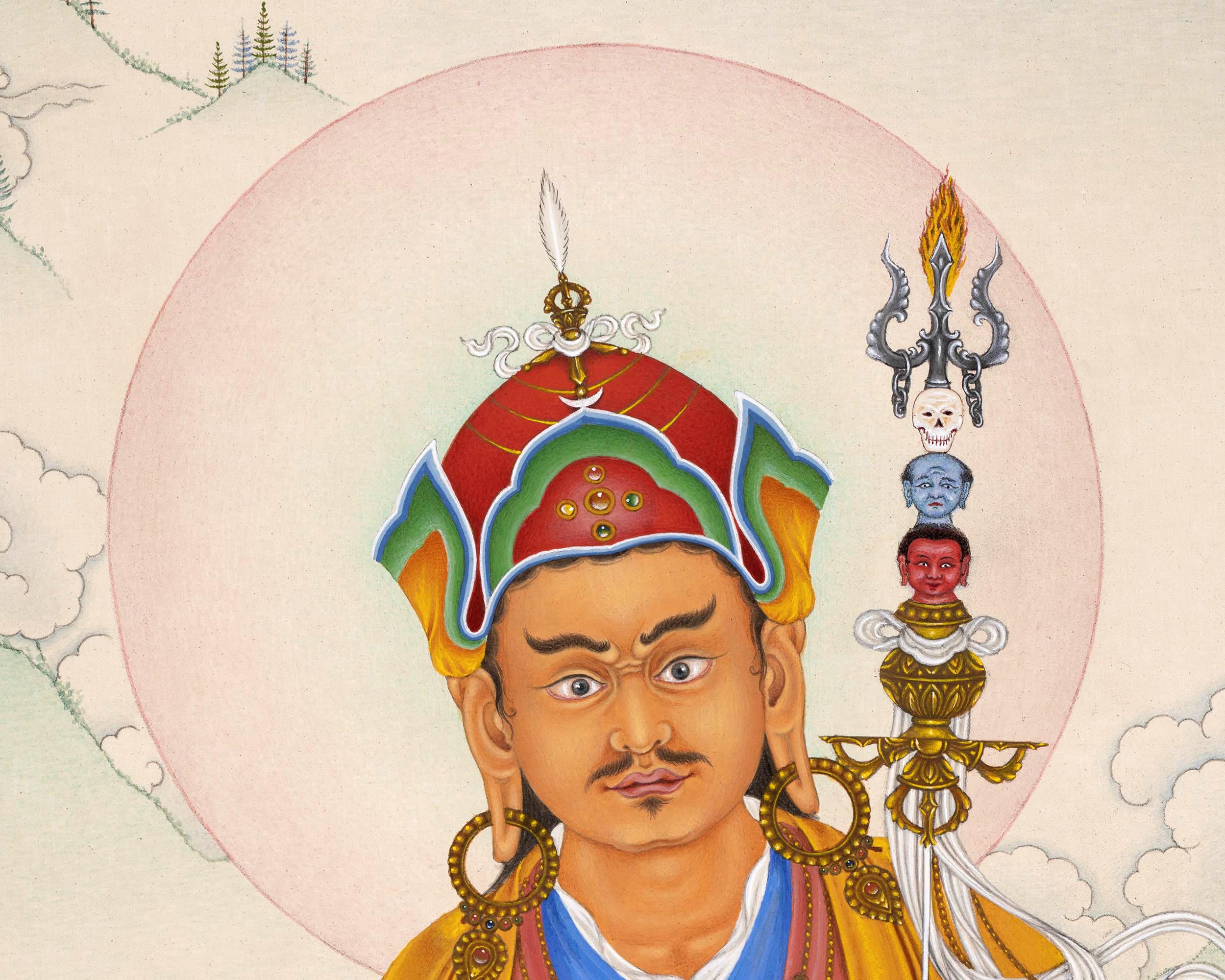 Guru Rinpoche (Padmasambhava) Thangka | Himalayan Art