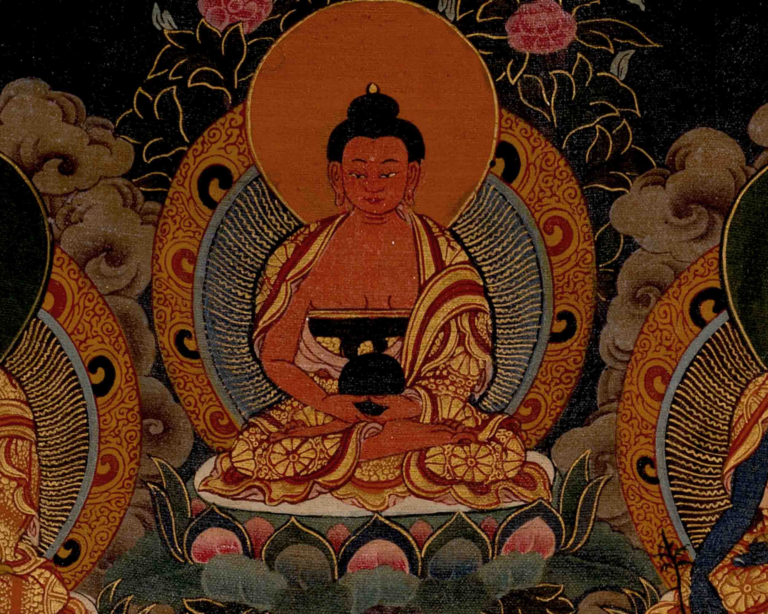 Avalokitesvara Chengrezig | Traditional Tibetan Thangka | Wall Decors