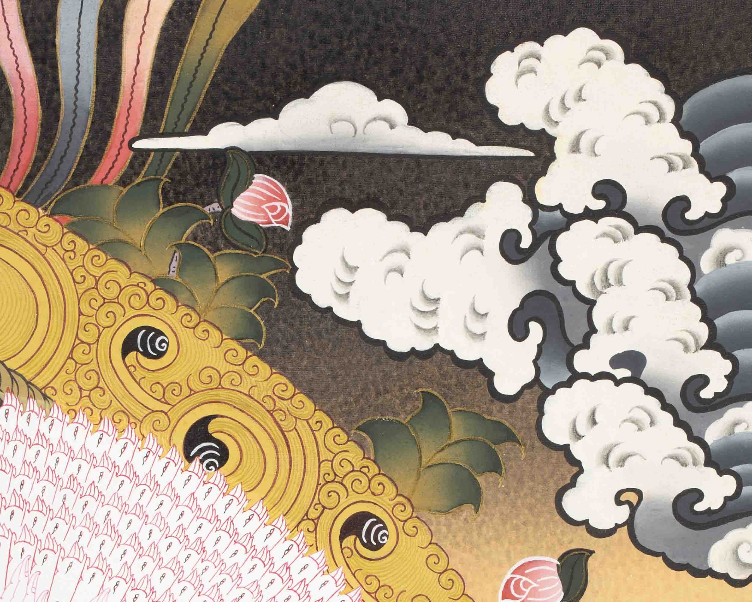 1000 Armed Avalokiteshvara | Wall Decors | Traditional Tibetan Thangka