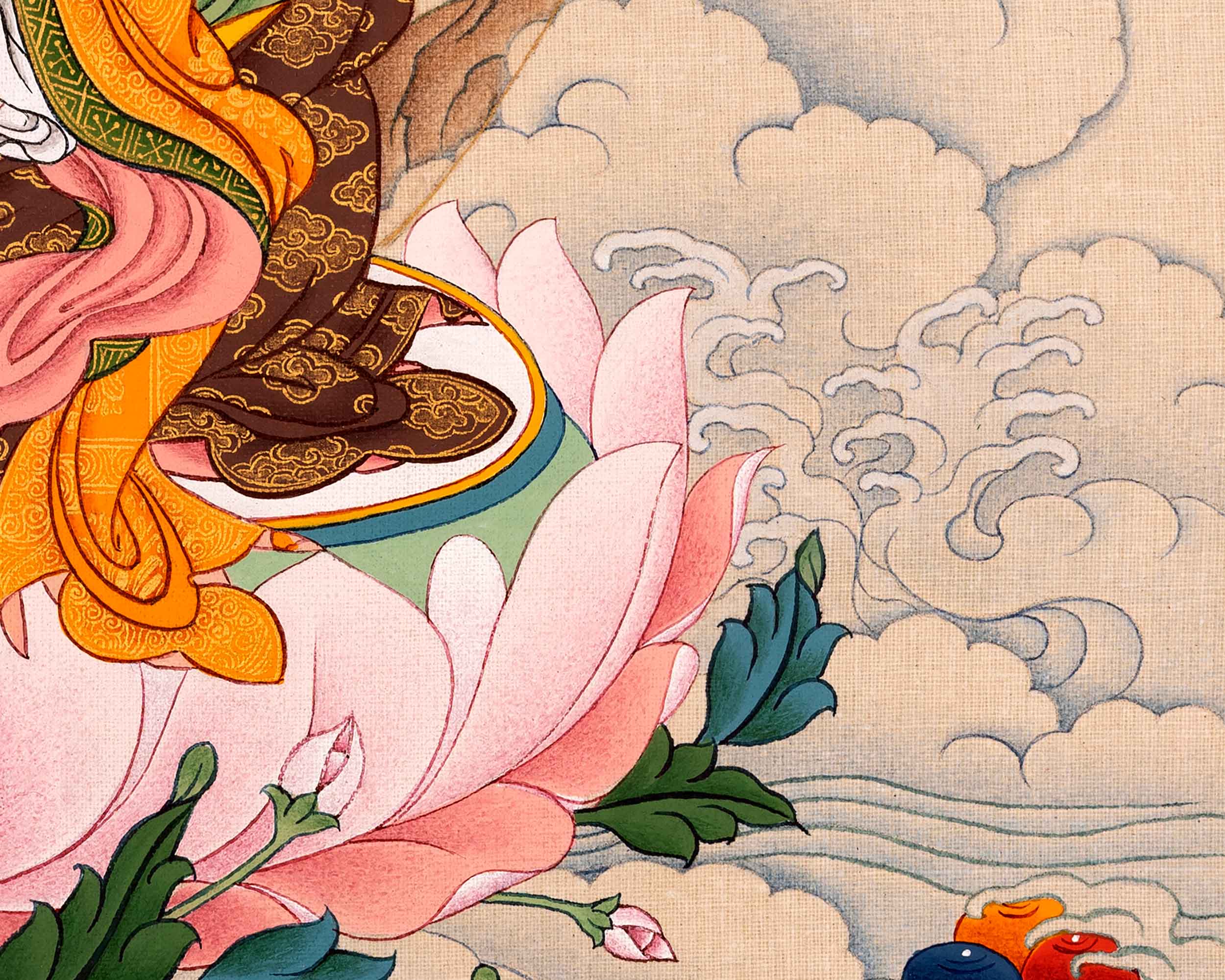 Padmasambhava Art | Traditional Tibetan Thangka Painting