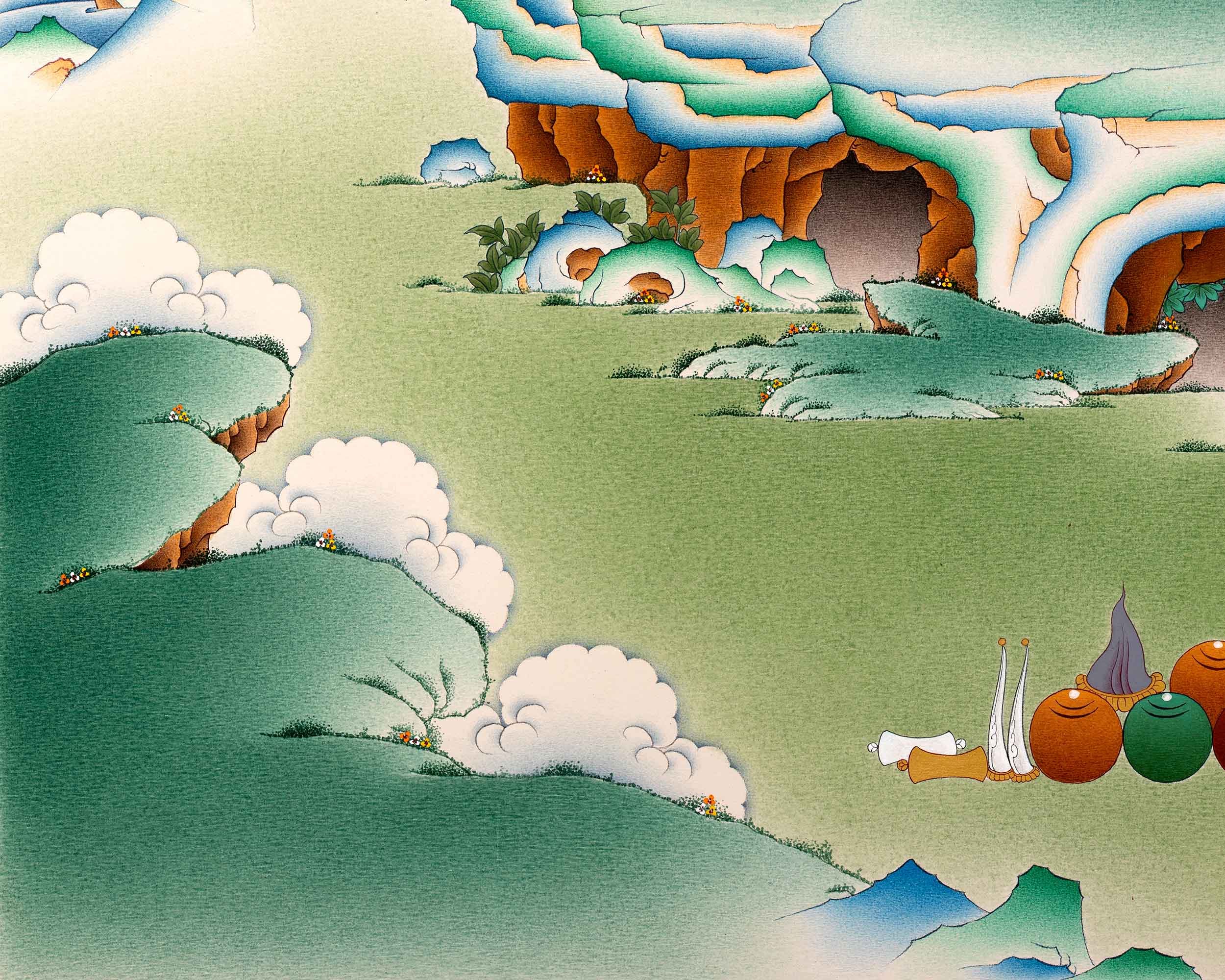 Exclusive Shakyamuni Buddha Thangka | Traditional Tibetan Art