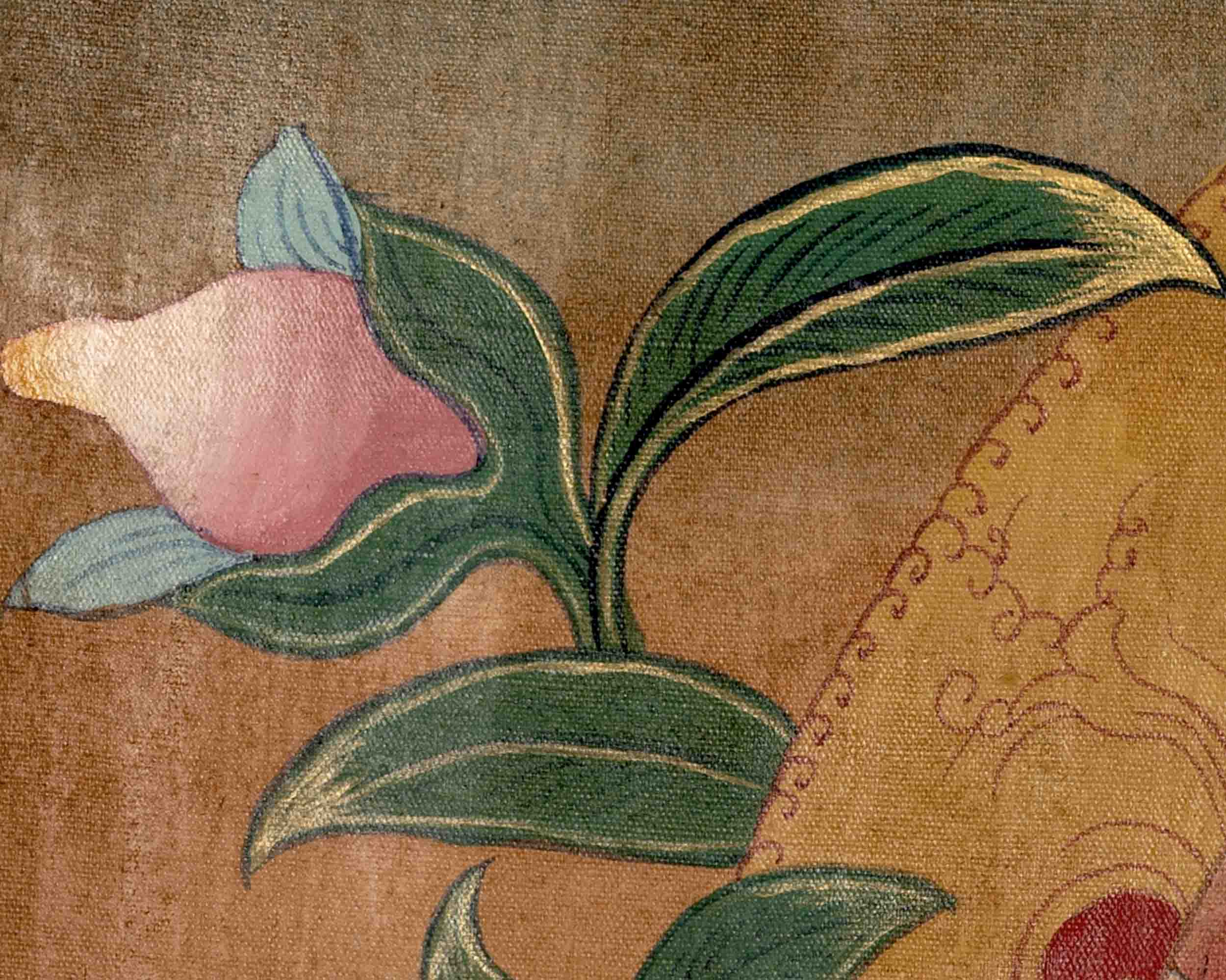 Vintage Padmapani Lokeshvara Art | Tibetan Traditional Thangka | Wall Decors