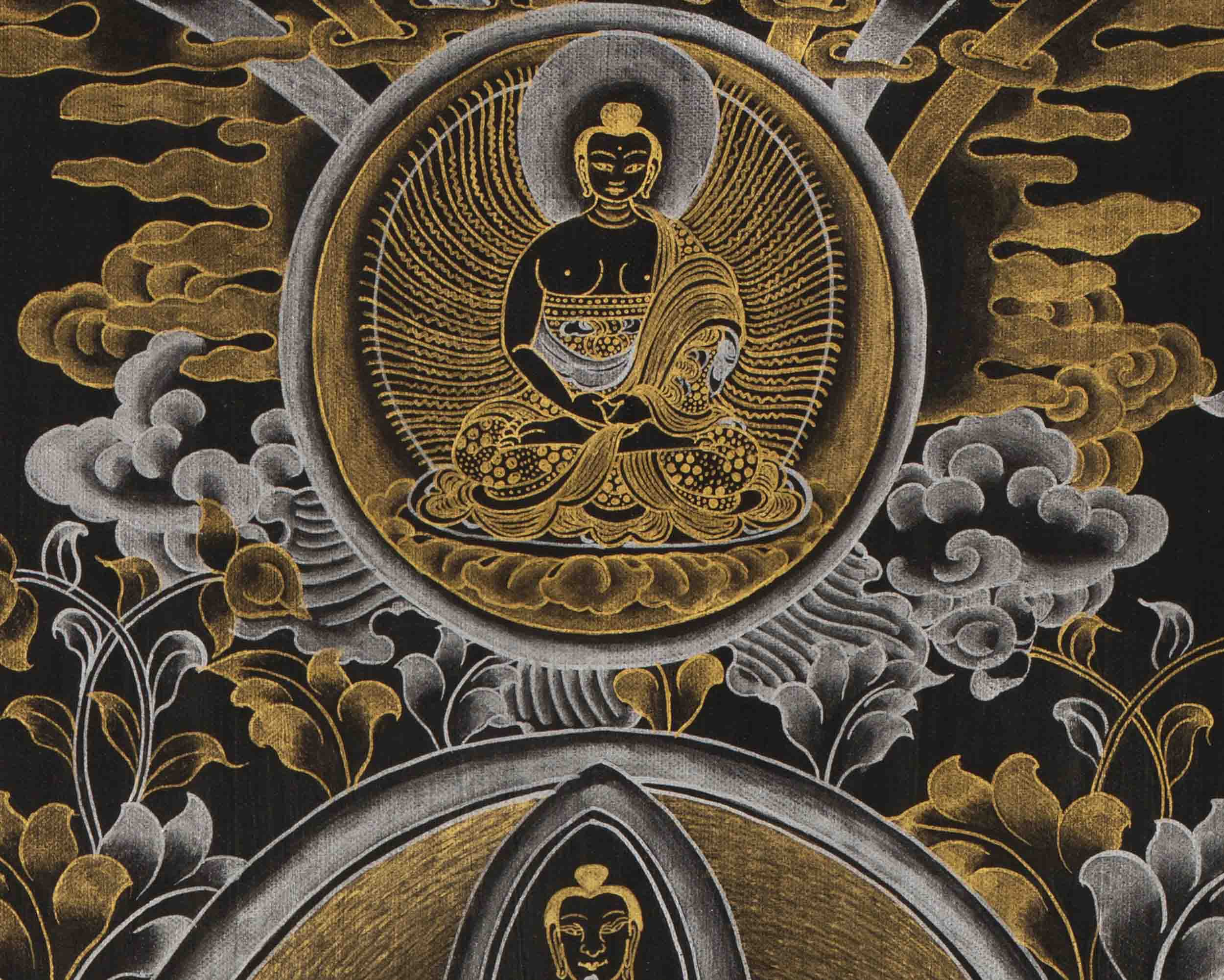 1000 Armed Avalokiteshvara | Wall Decors | Traditional Thangka