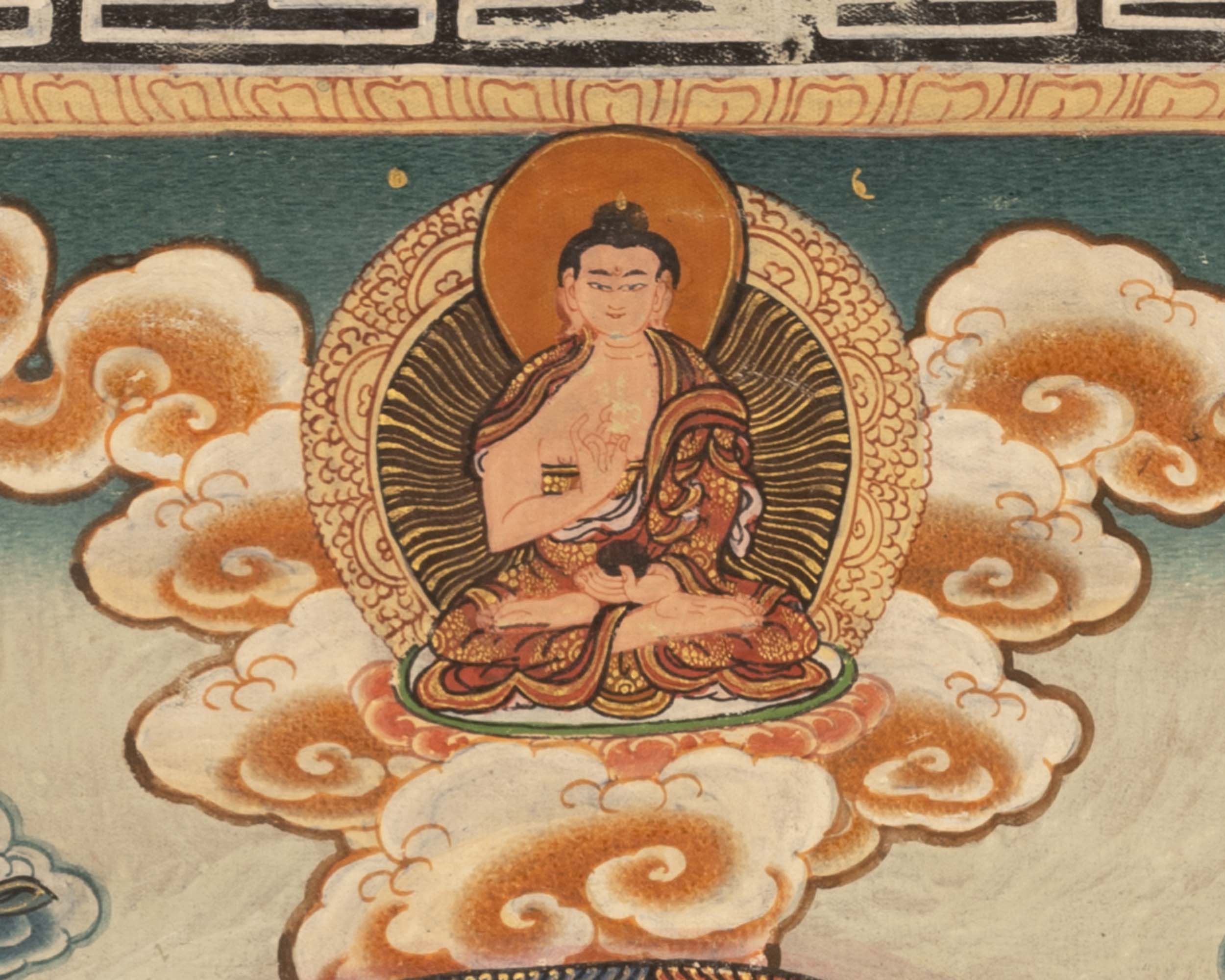 Buddhist Mandala Thangka | Traditional Tibetan Art