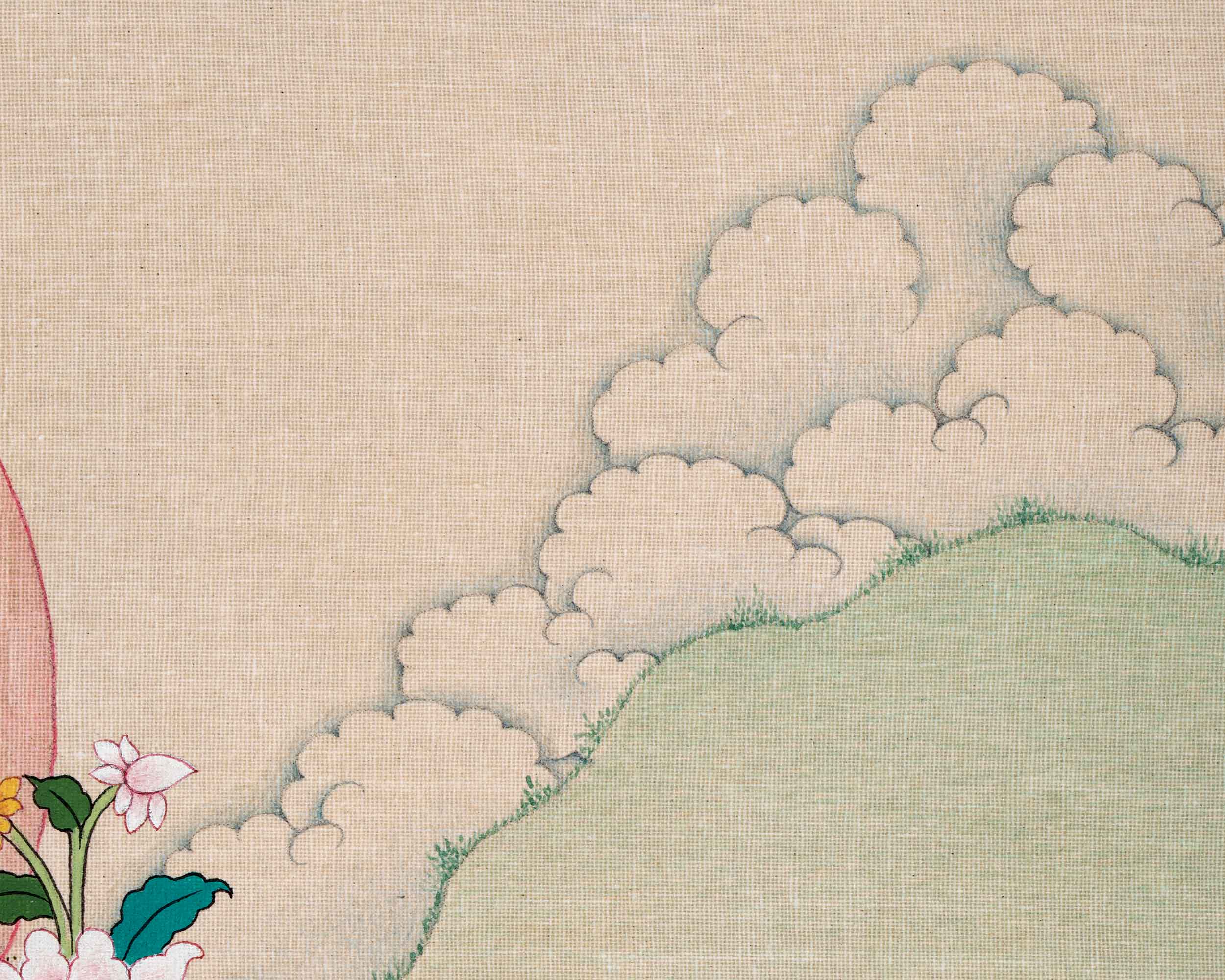 White Tara Thangka | Traditionally Hand Painted Art