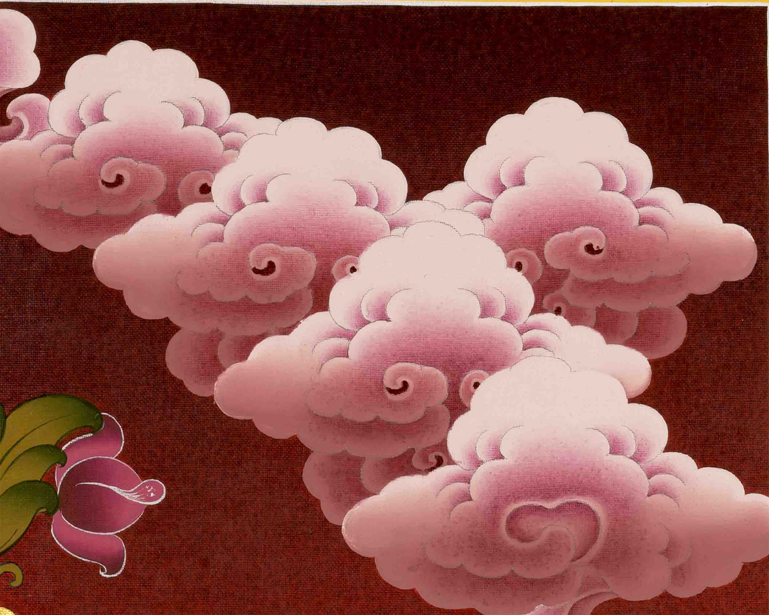 Green Tara Thangka Painting | Traditional Buddhist Art