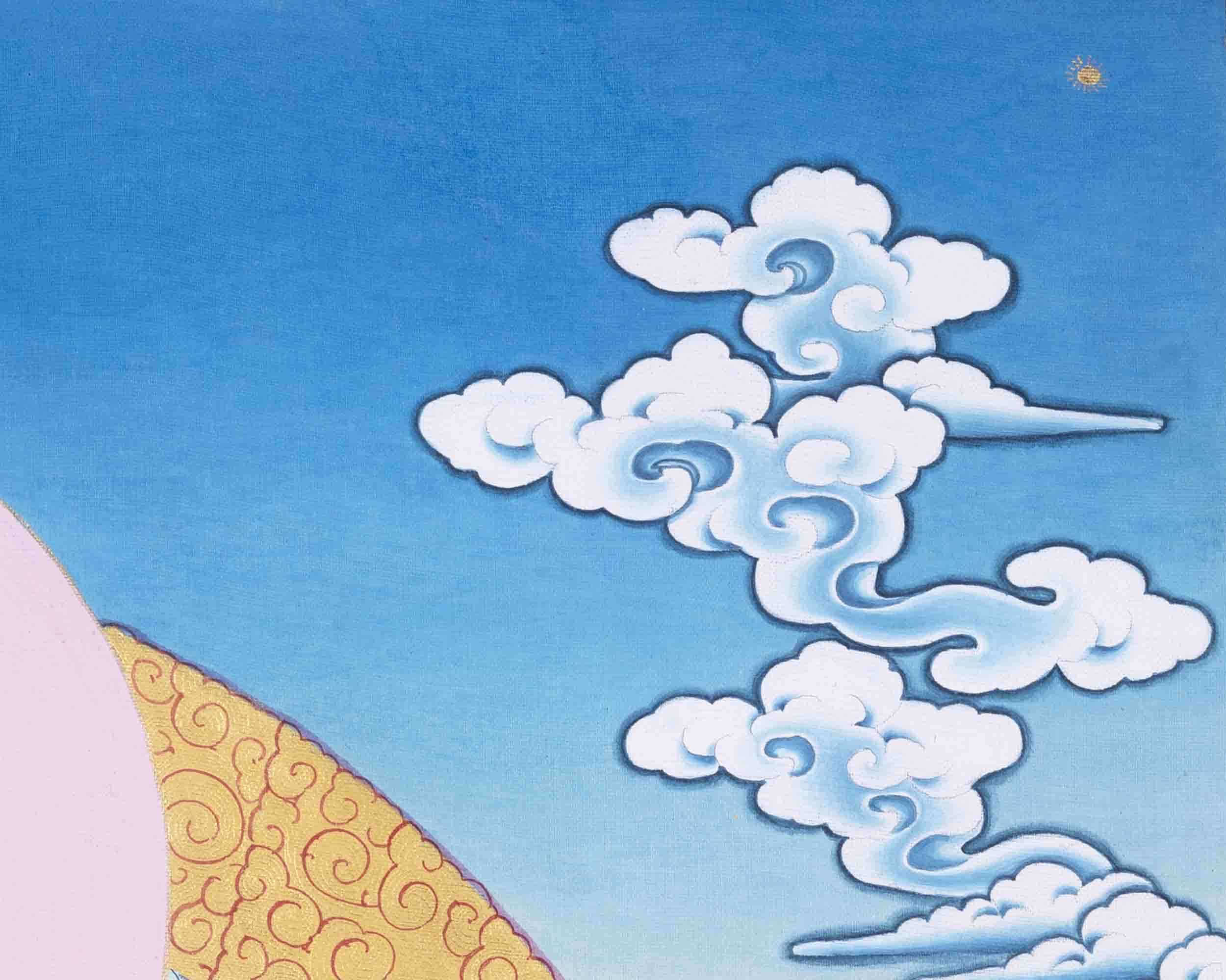 Yab Yum Buddha Thangka | Samantabhadra | Traditional Wall Decors