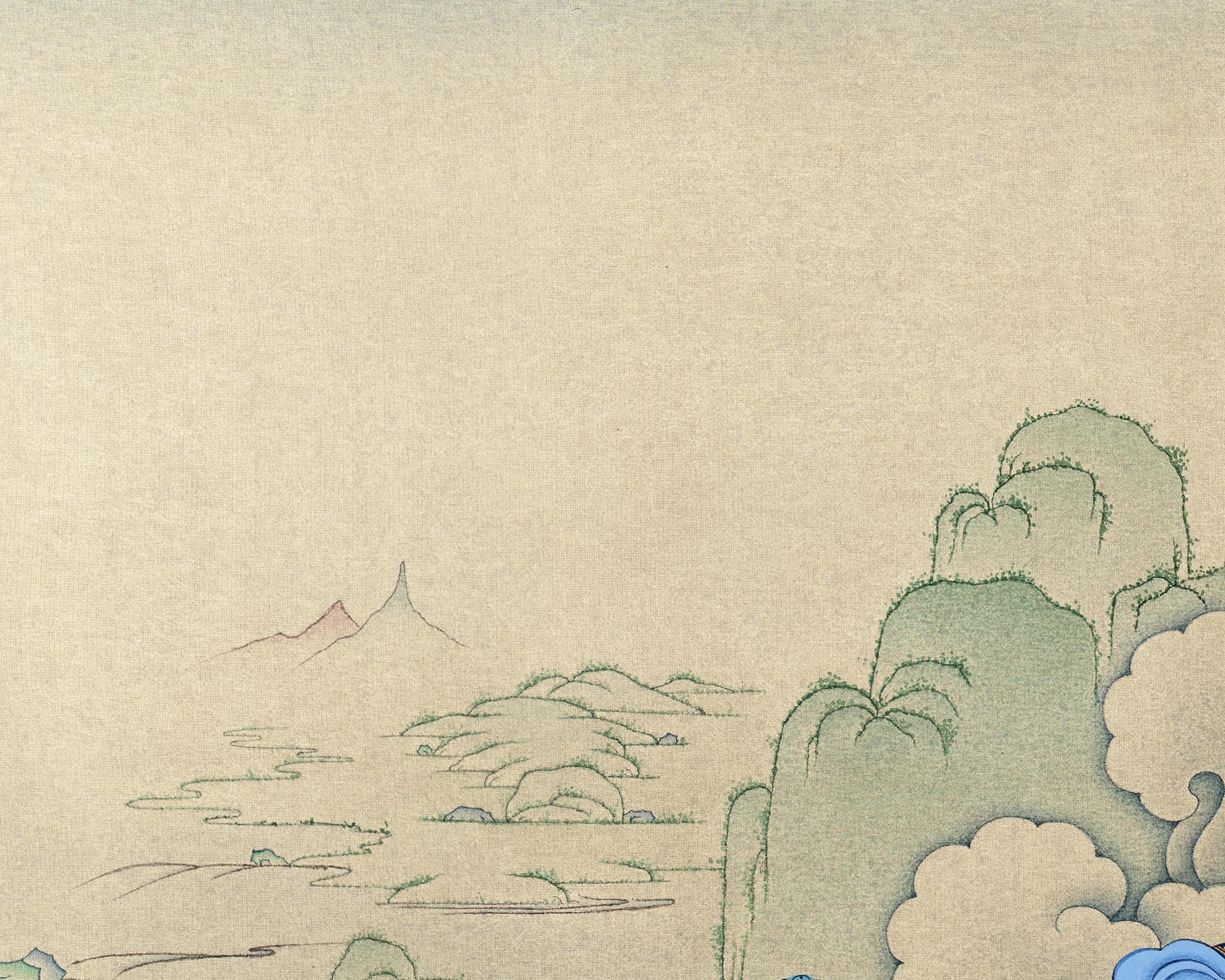 Indoor Green Tara Thangka | Mother Tara | Traditional Hand Painted Deity