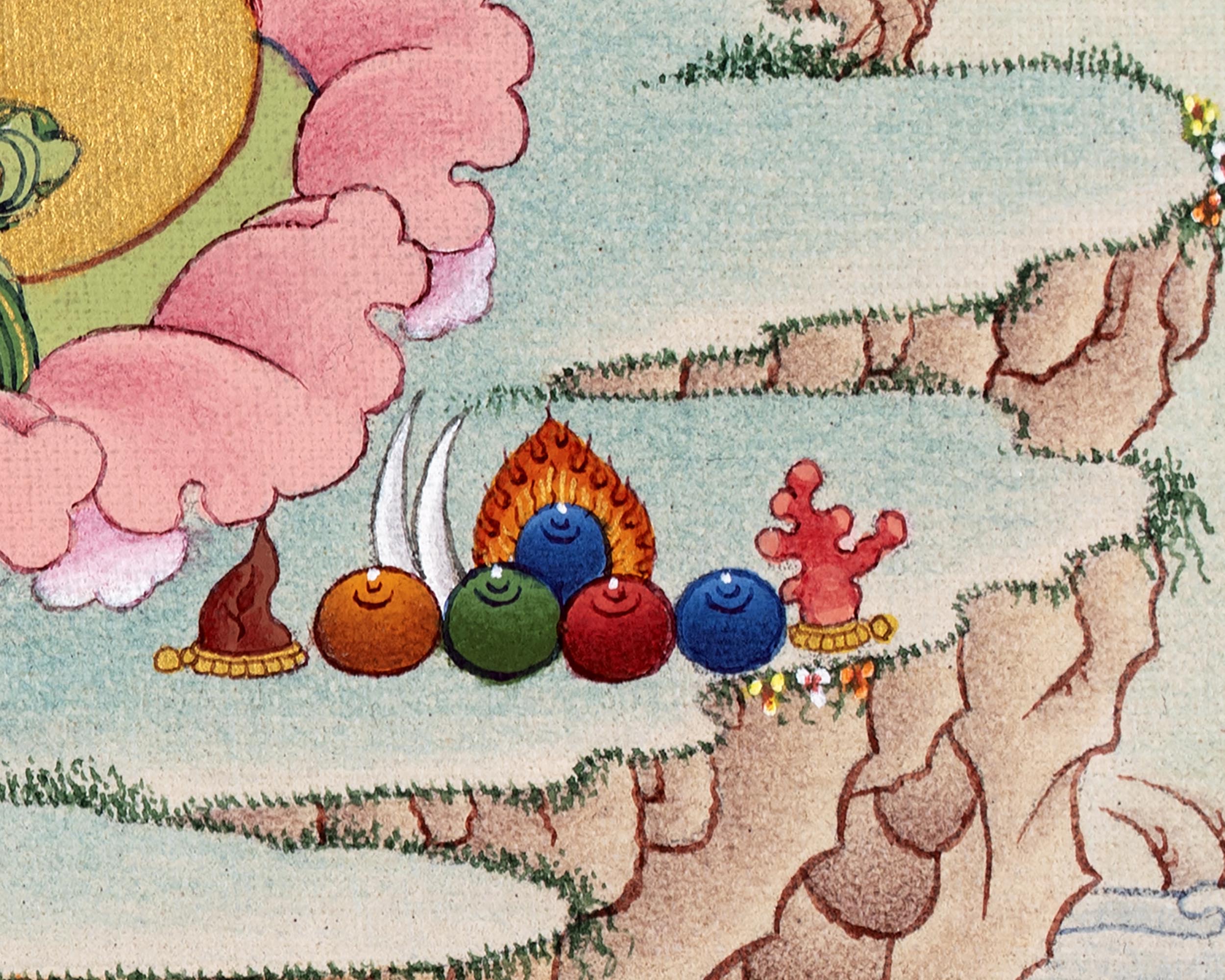 Vajrayogini Dakini Thangka | Hand Painted Tibetan Art