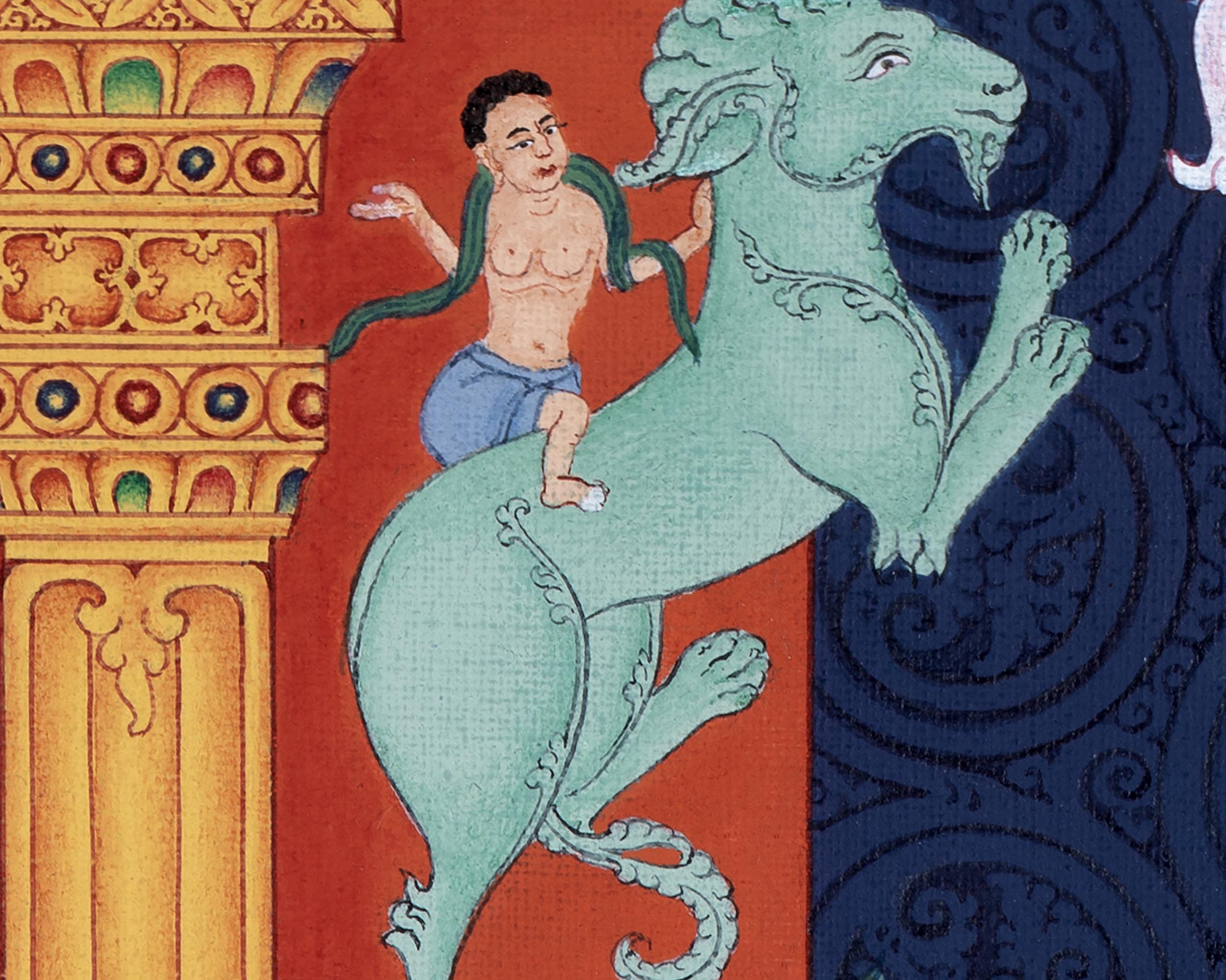 Chenrezig | Bodhisattva Thangka | Himalayan Vajrayana Buddhist Art