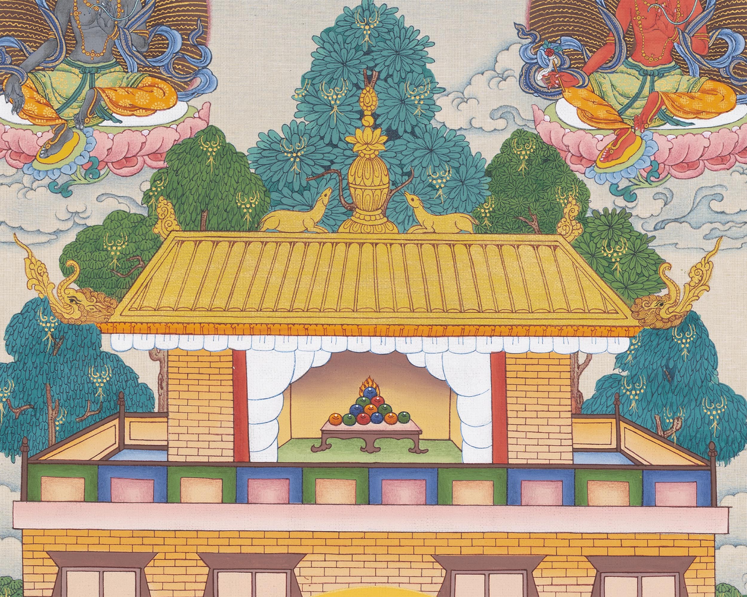 21 Tara Thangka | Dolma Female Buddha | Orgyen Chokgyur Dechen Lingpa Tradition