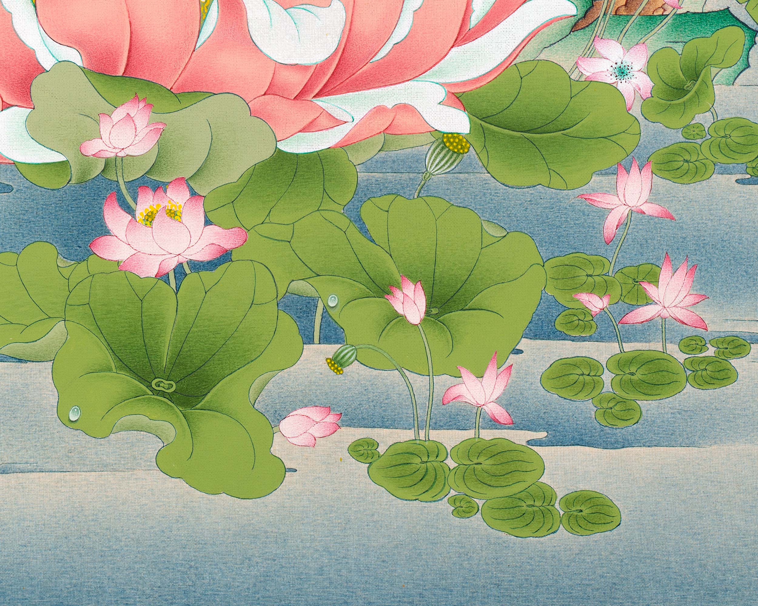 Manjushri Thangka | Hand Painted Buddhist Art