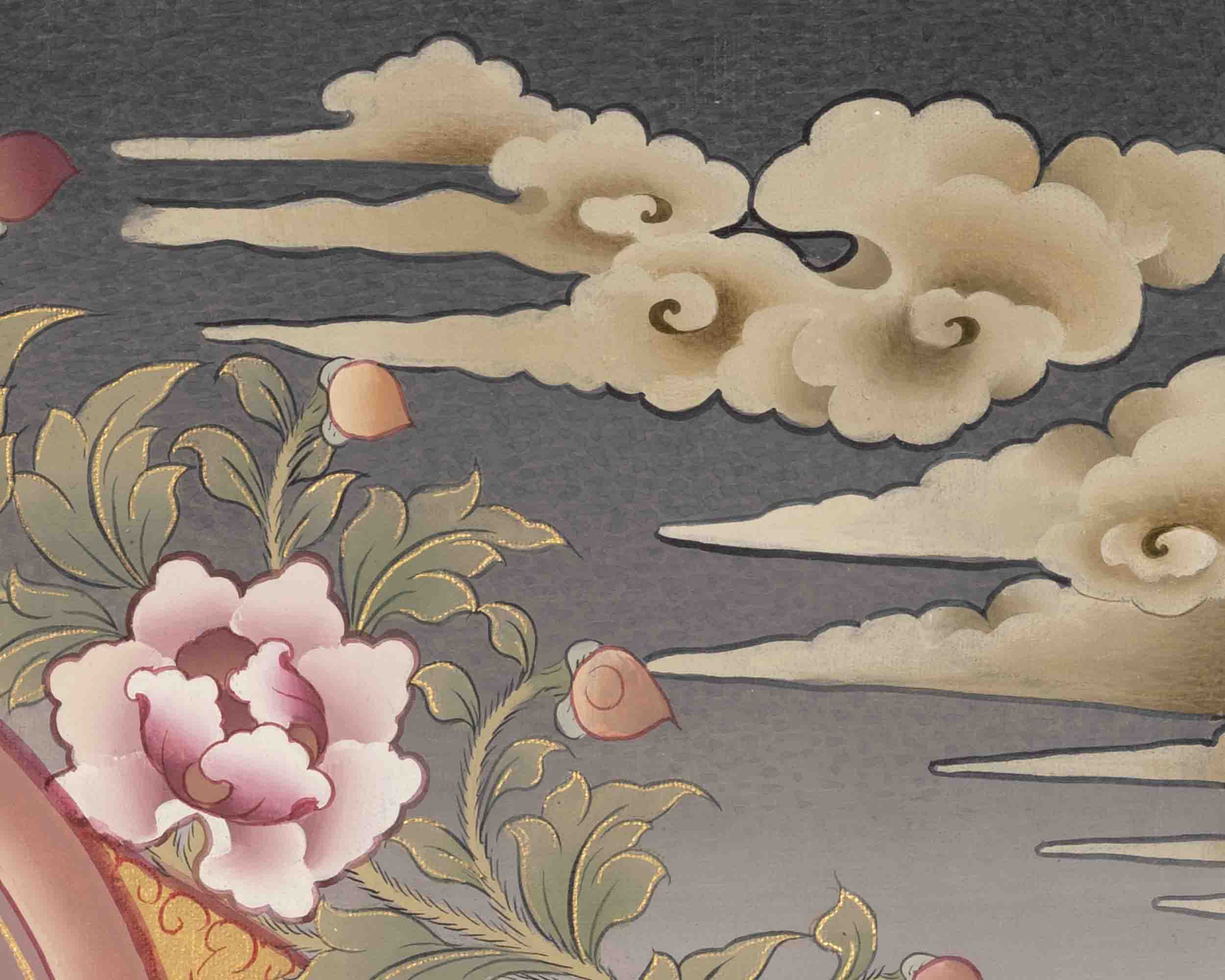 Medicine Buddha Thangka | Wall Decor Painting