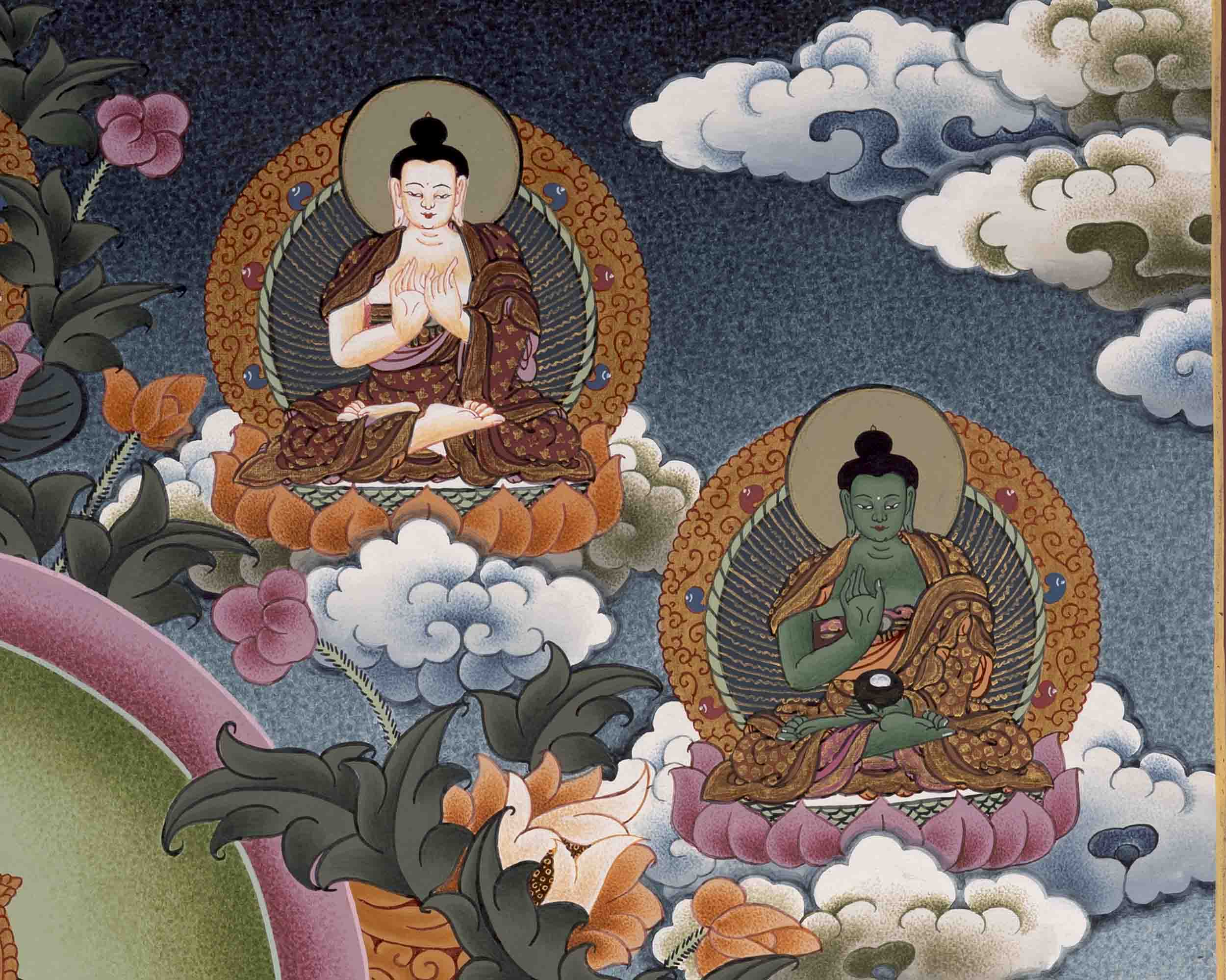 Bodhisattva Manjushree Thangka | Art Painting