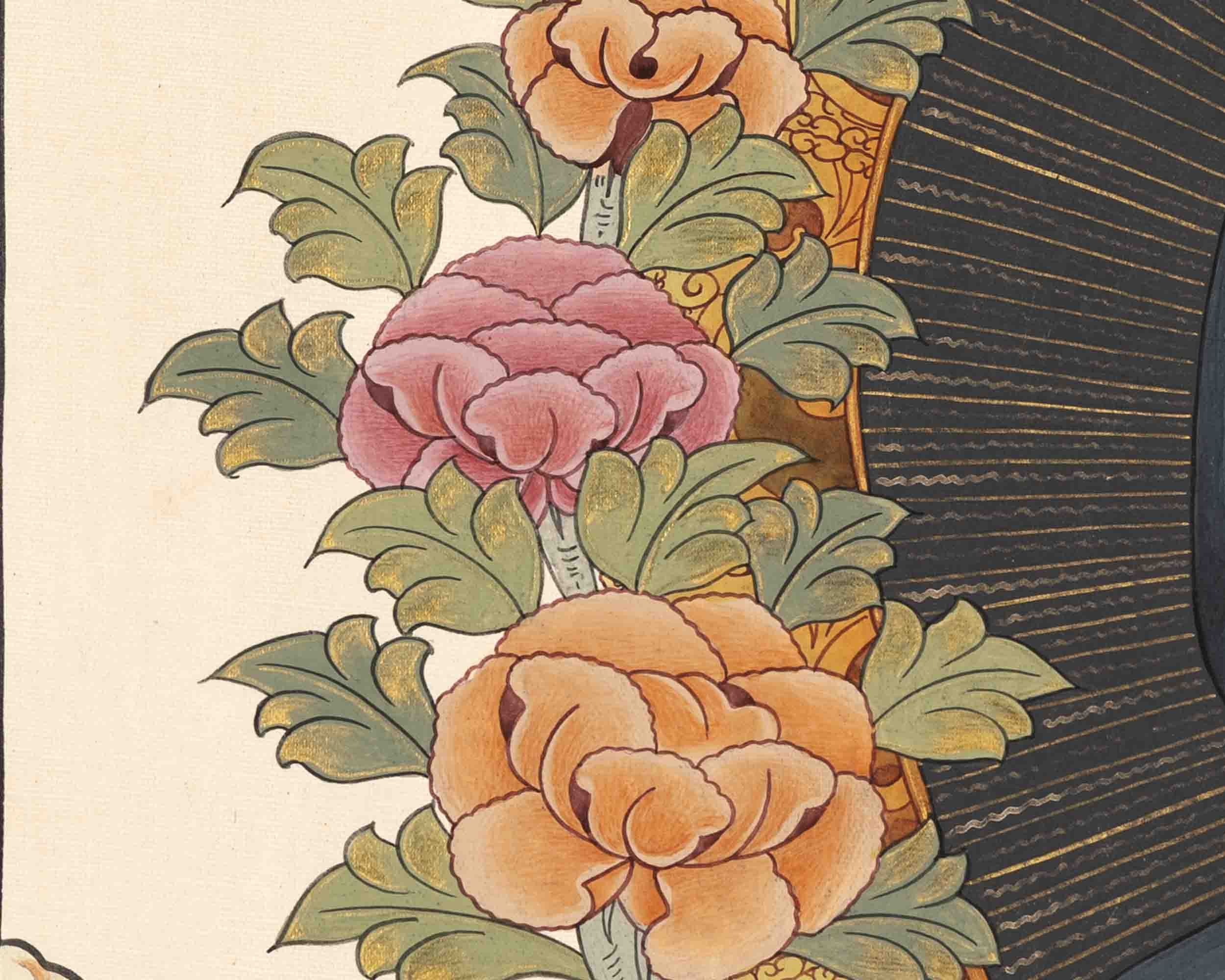 Yab Yum Buddha Thangka | Religious Painting