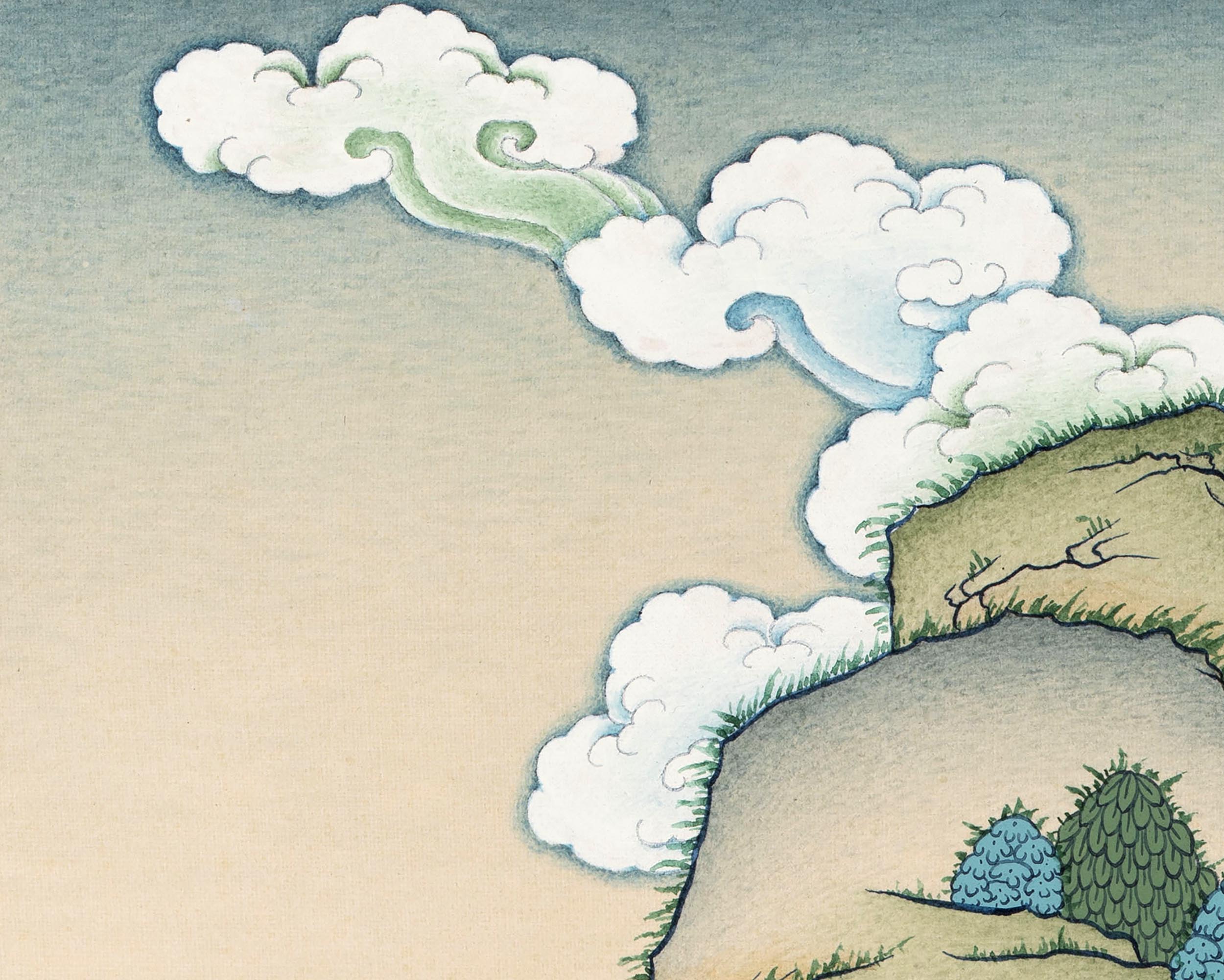 Medicine Buddha | Hand Painted Tibetan Thangka