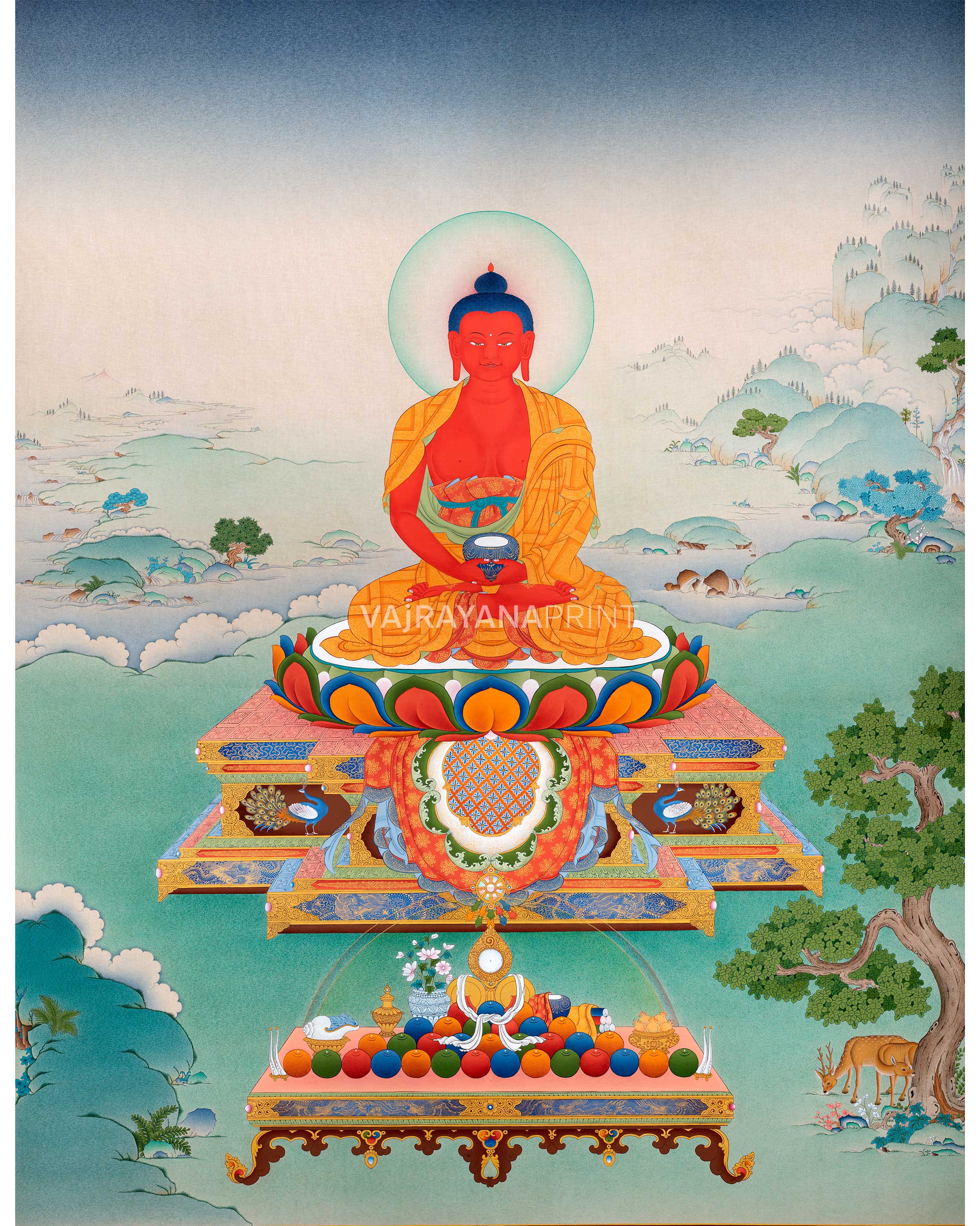 Amitabha Buddha Thangka