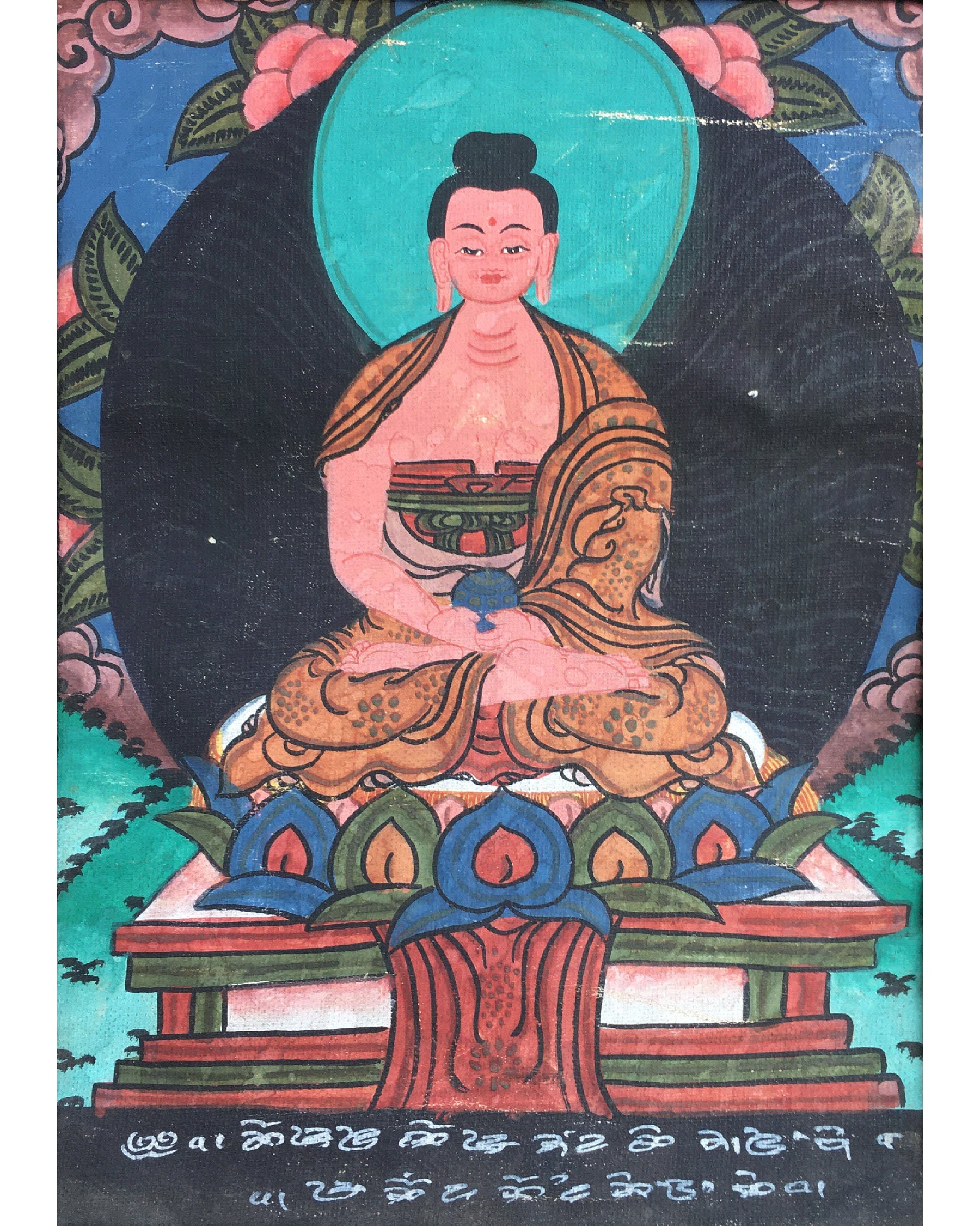 Amitabha Buddha Thangka | Spiritual Gift