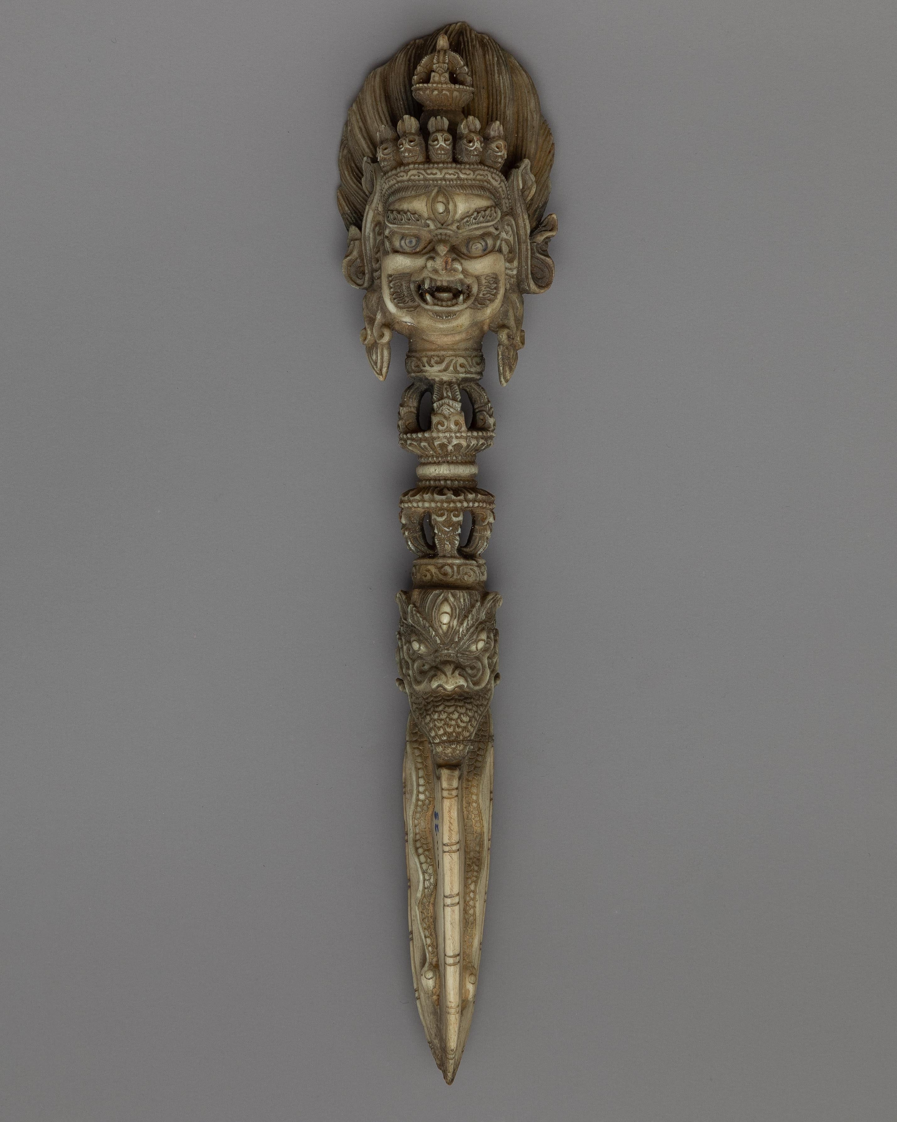 Buddhist Big Bone Phurba