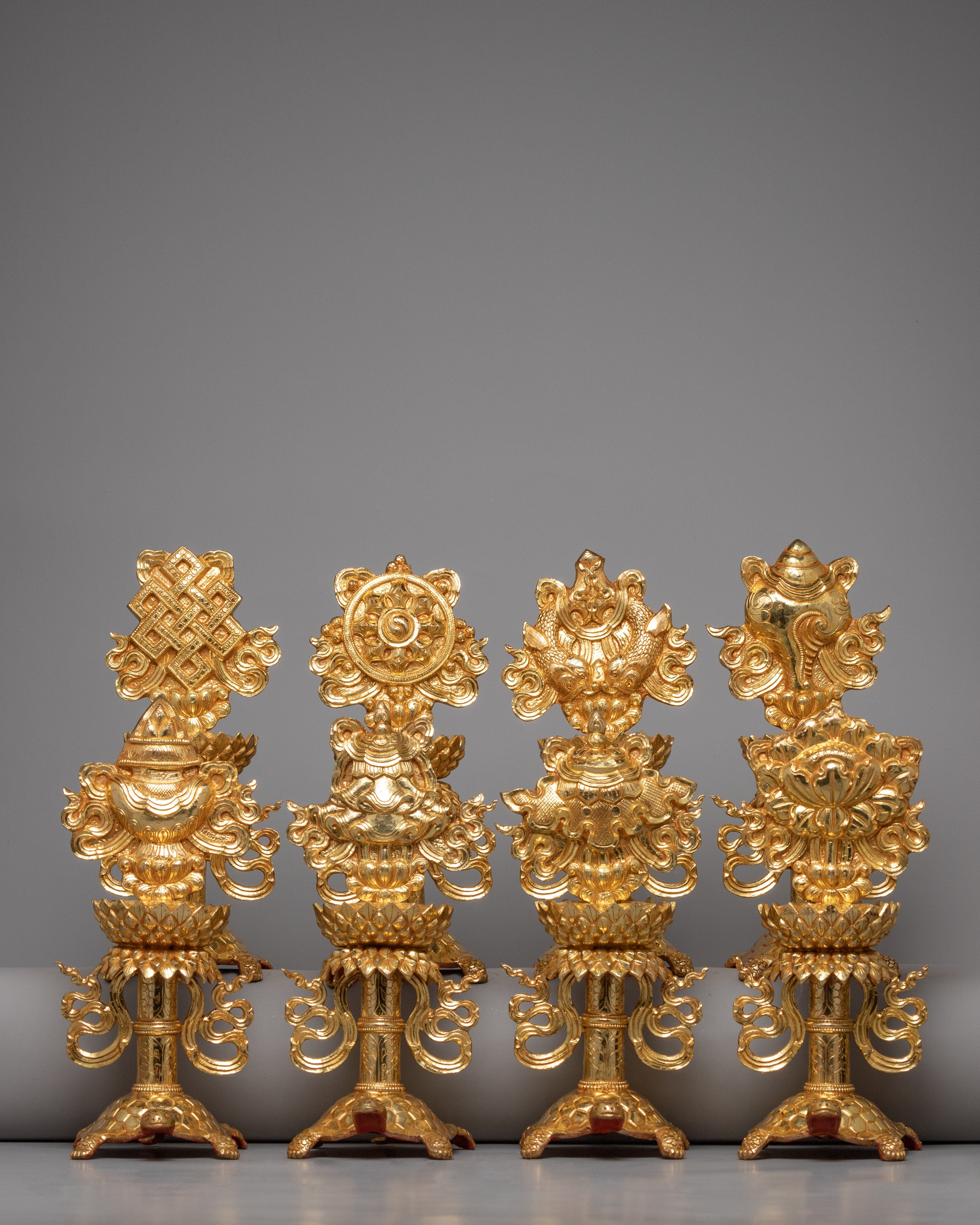 Buddhist Ashtamangala Set