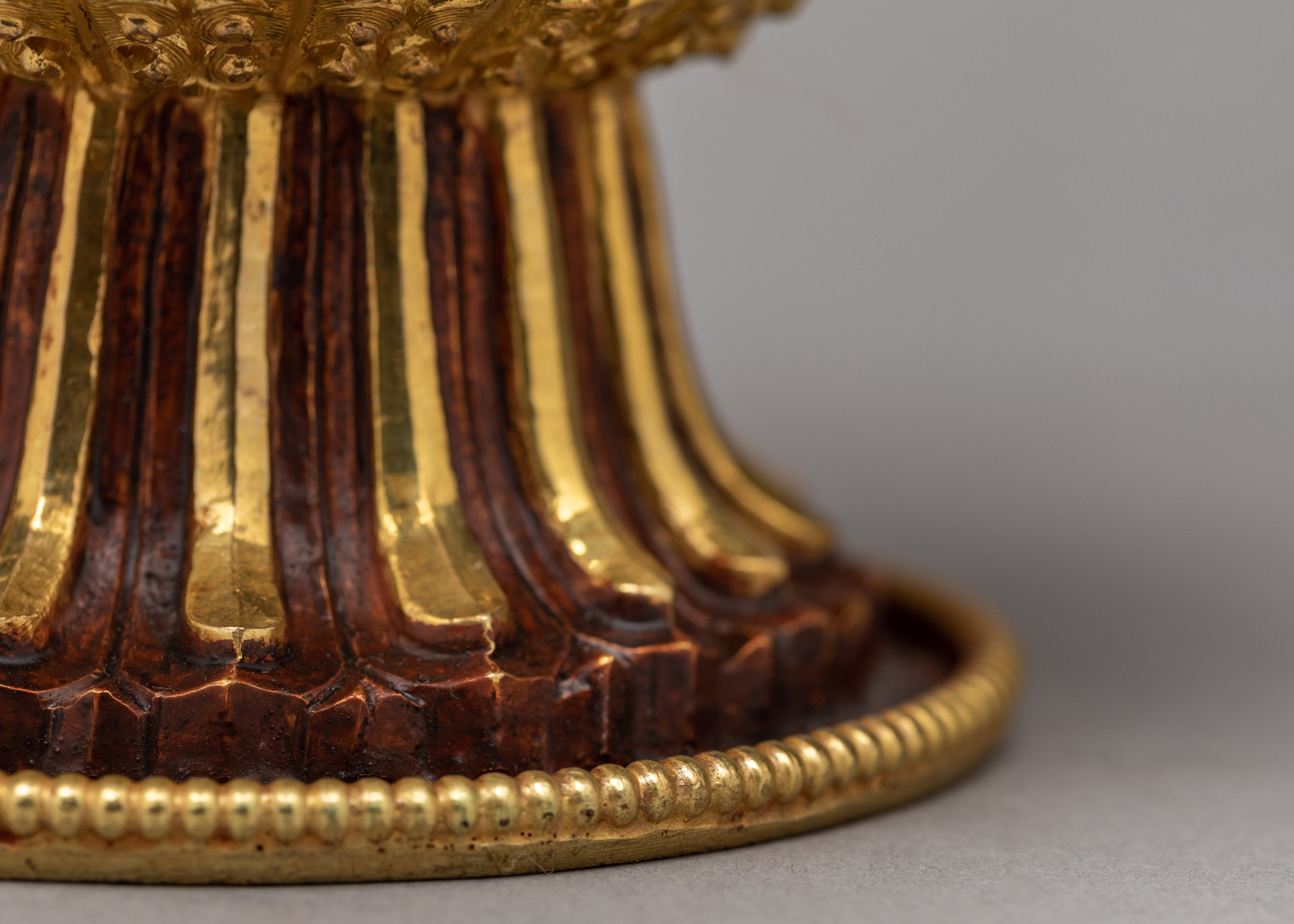 Gold Plated Bhumba Set | Buddhist Ritual Items