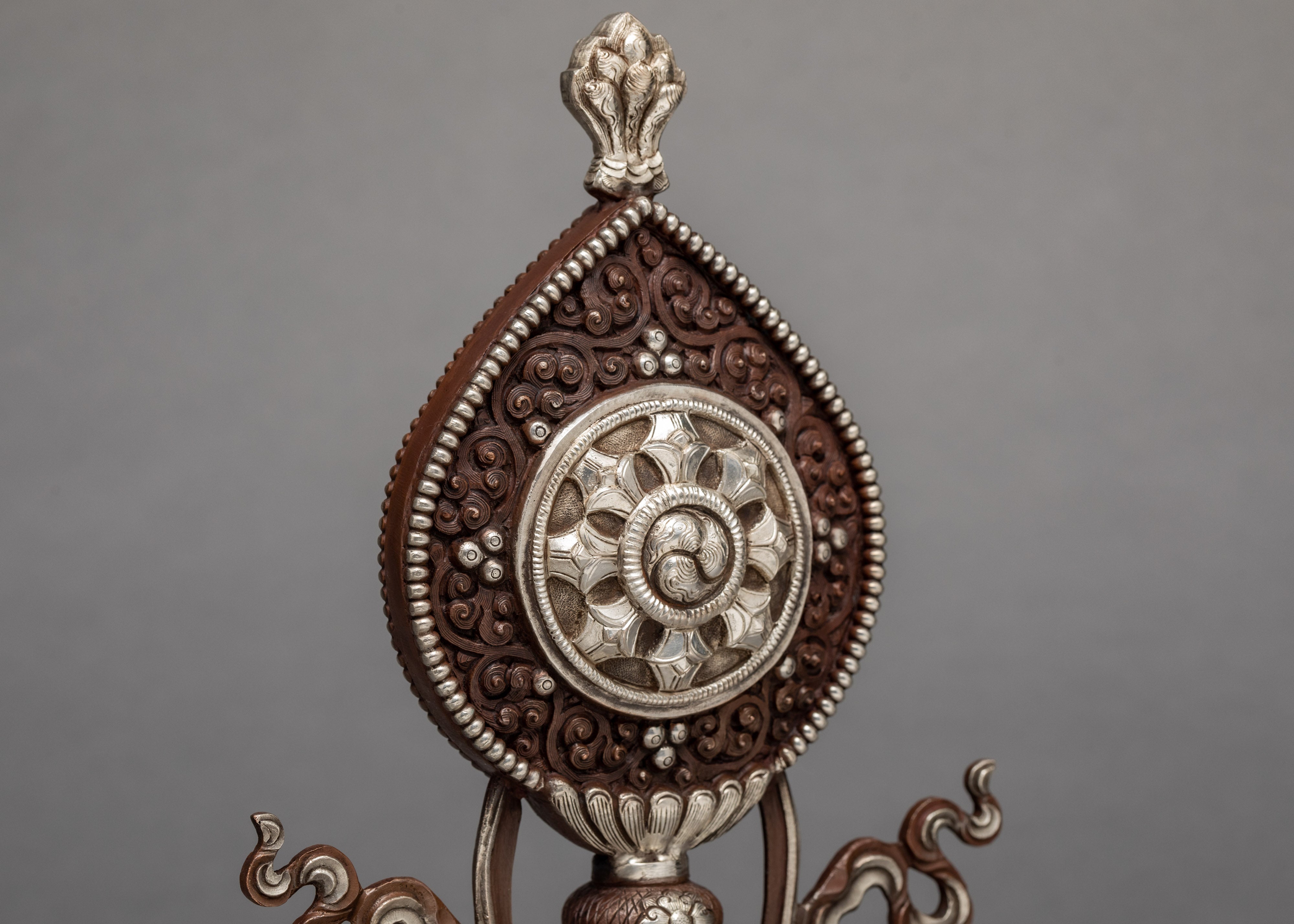 The Wheel Of The Law | Hand-crafted Dharma Chakra and Two Deer