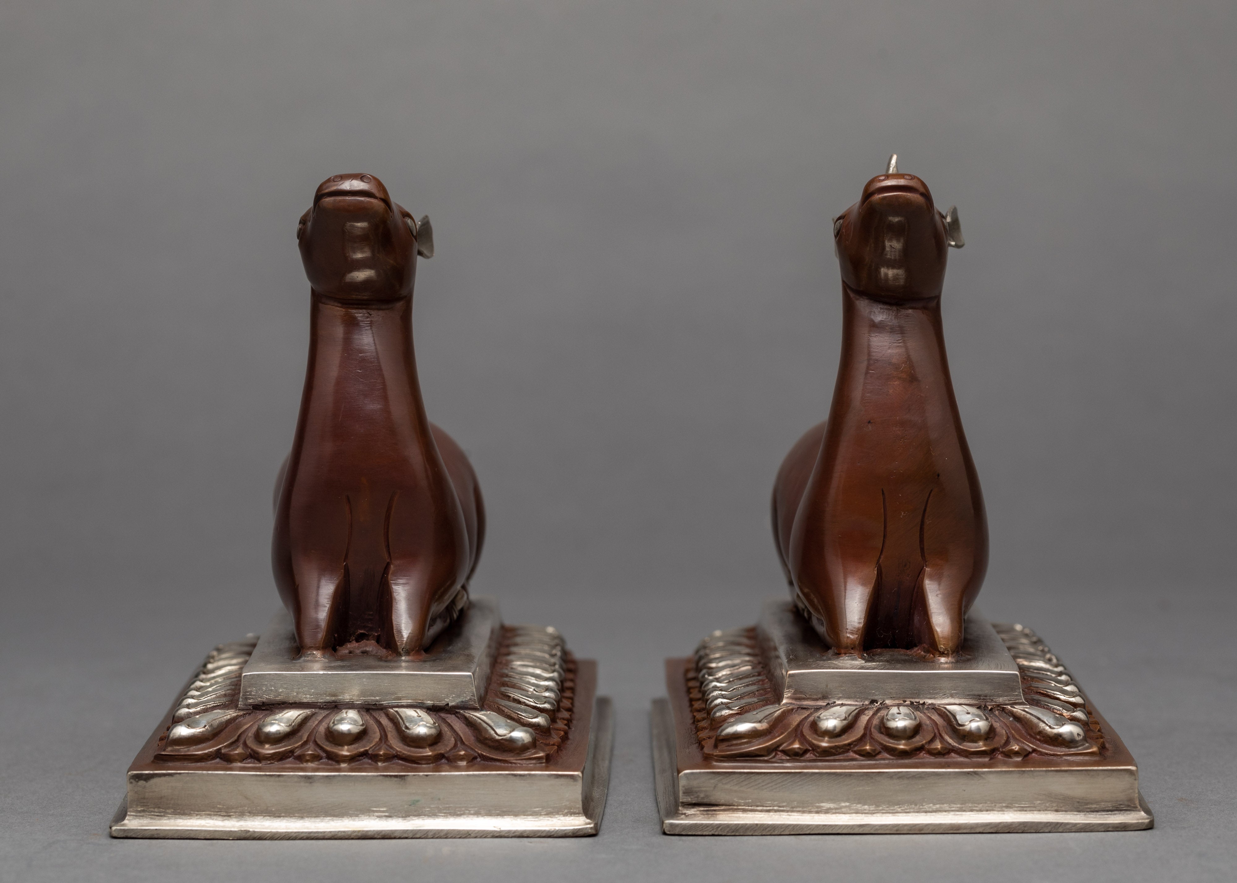The Wheel Of The Law | Hand-crafted Dharma Chakra and Two Deer