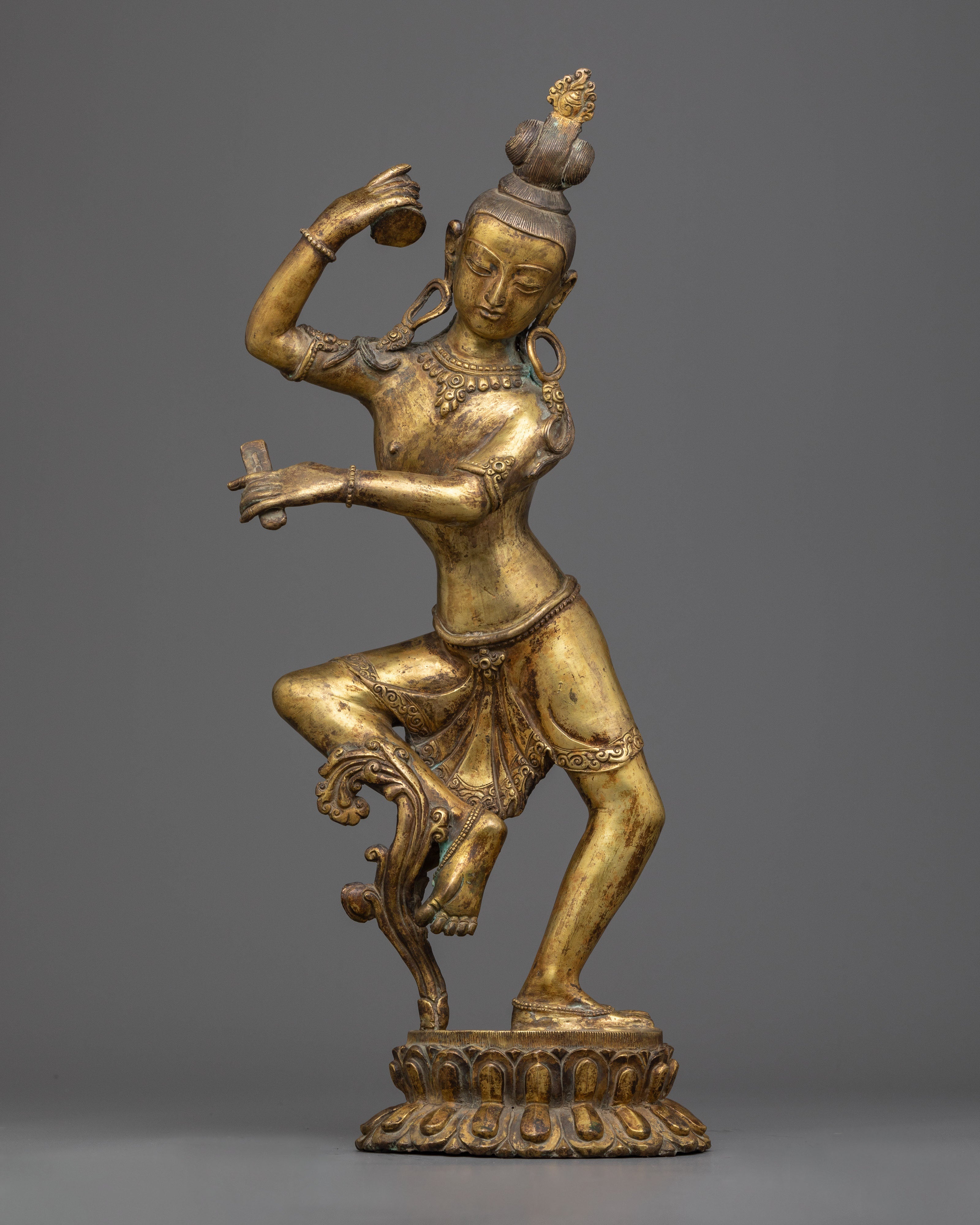 Chintamuni Lokeshvara Statue | Elegant Handcrafted Symbol of Cosmic Dance