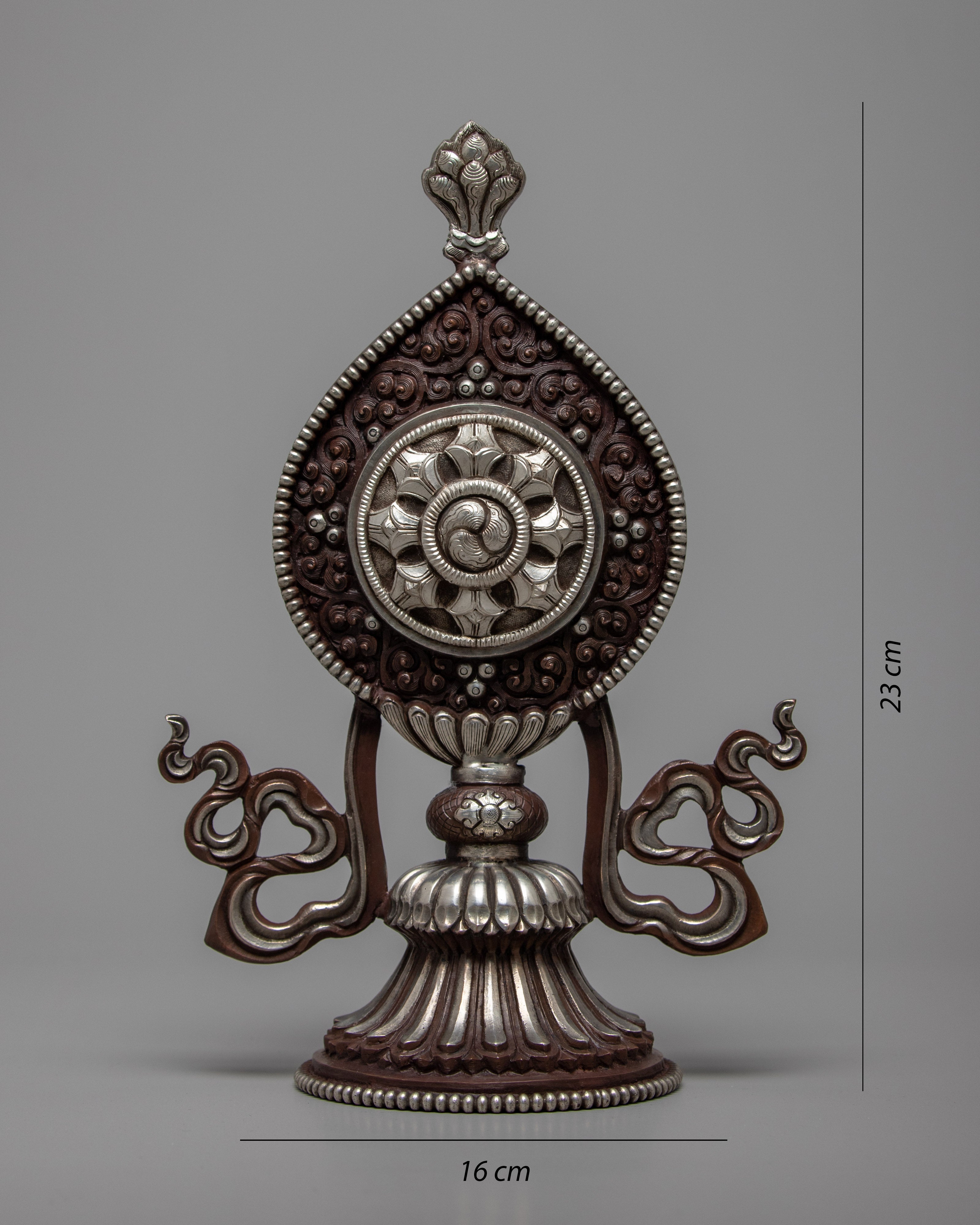 Wheel of Dharma | Hand-crafted Dharma Chakra | Zen Decor