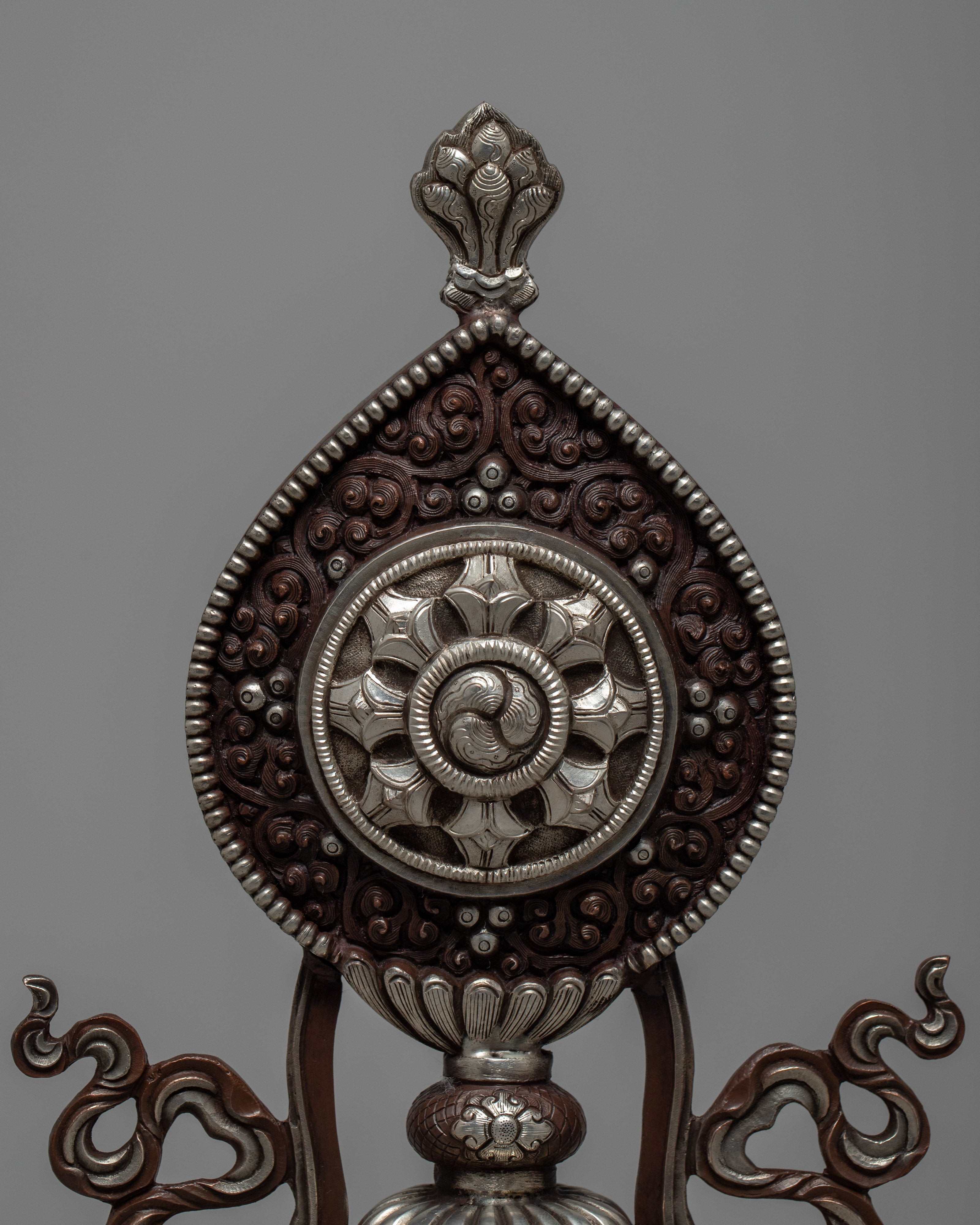 Wheel of Dharma | Hand-crafted Dharma Chakra | Zen Decor