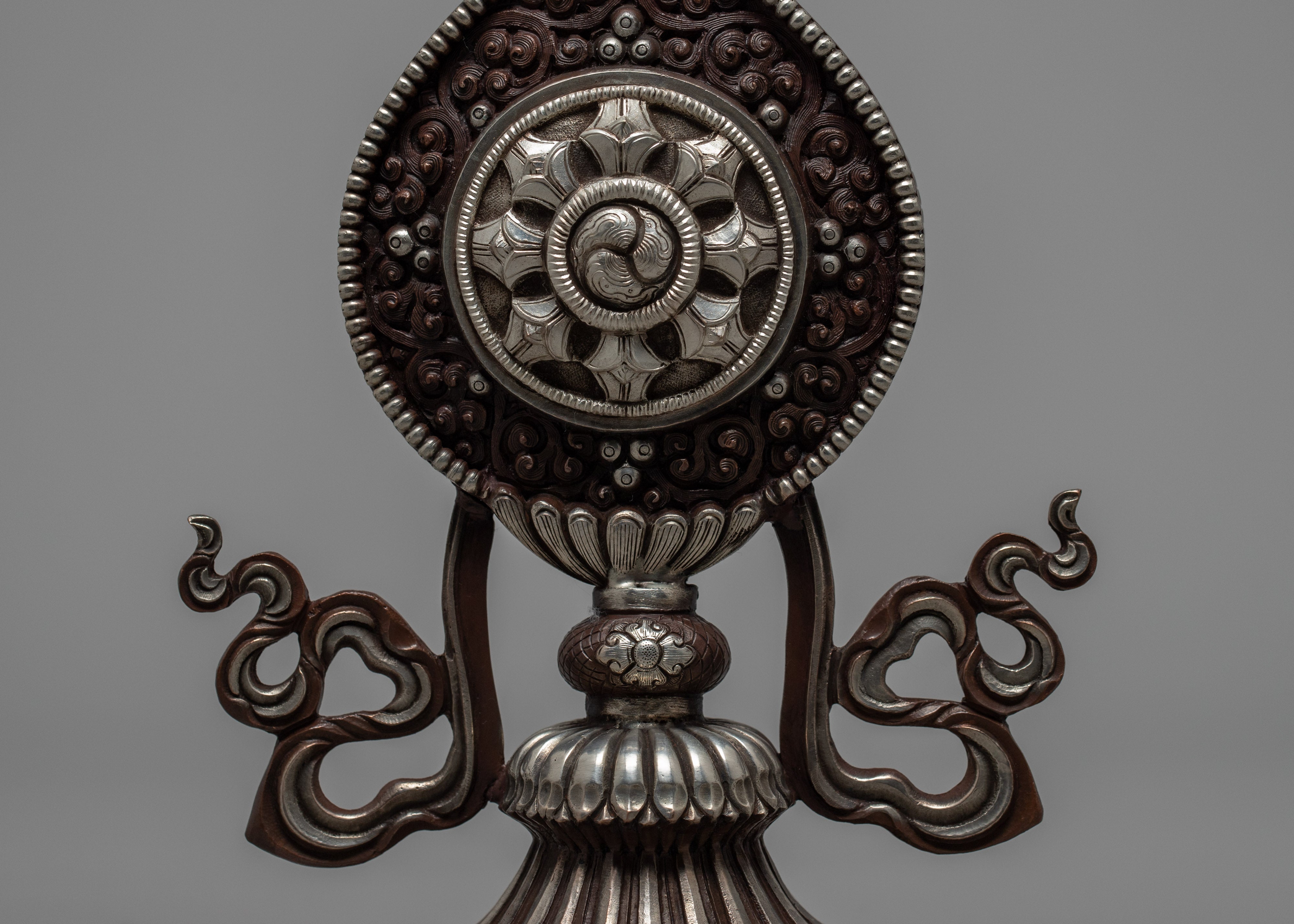 Wheel of Dharma | Hand-crafted Dharma Chakra | Zen Decor