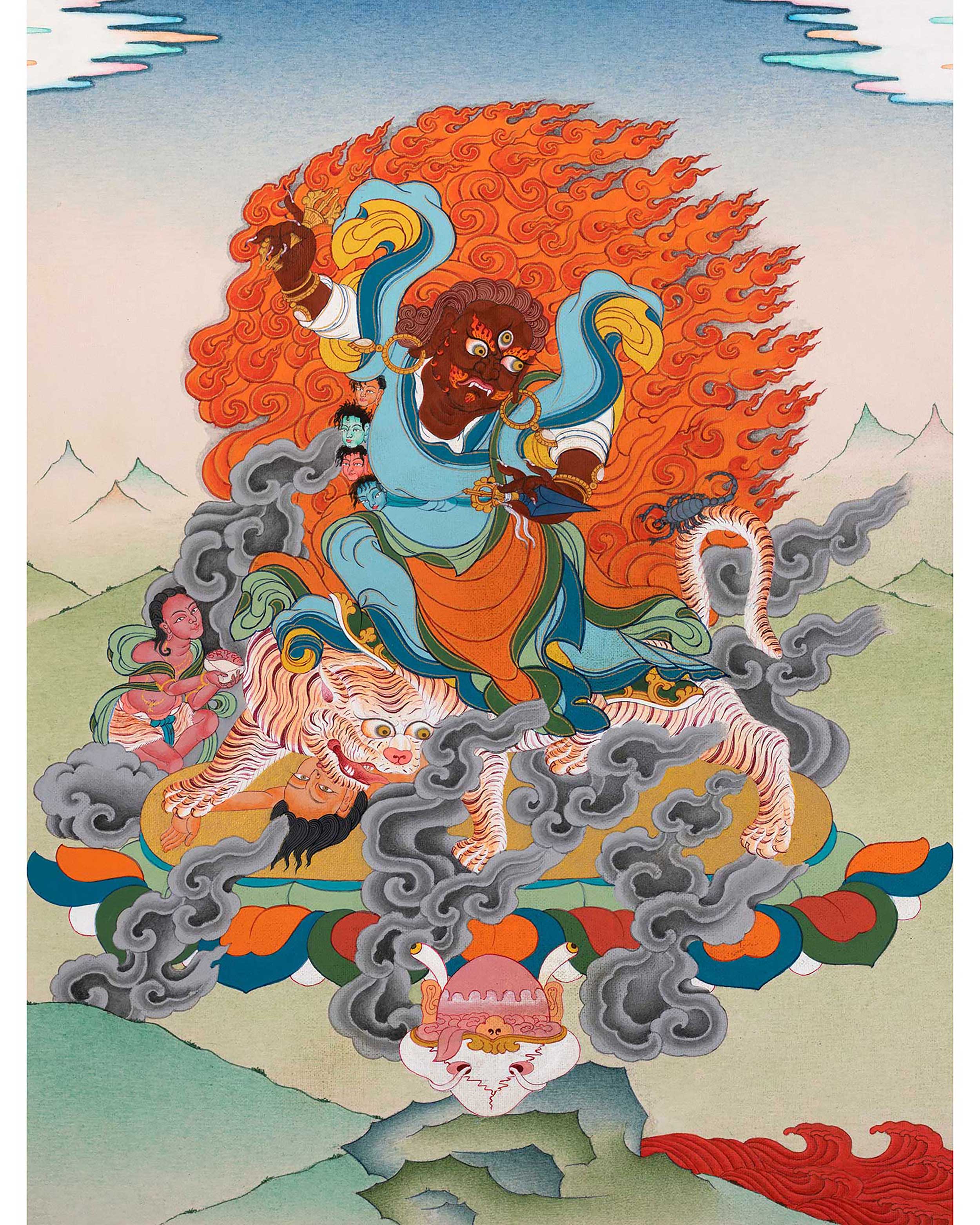 Dorje Drollo Thangka