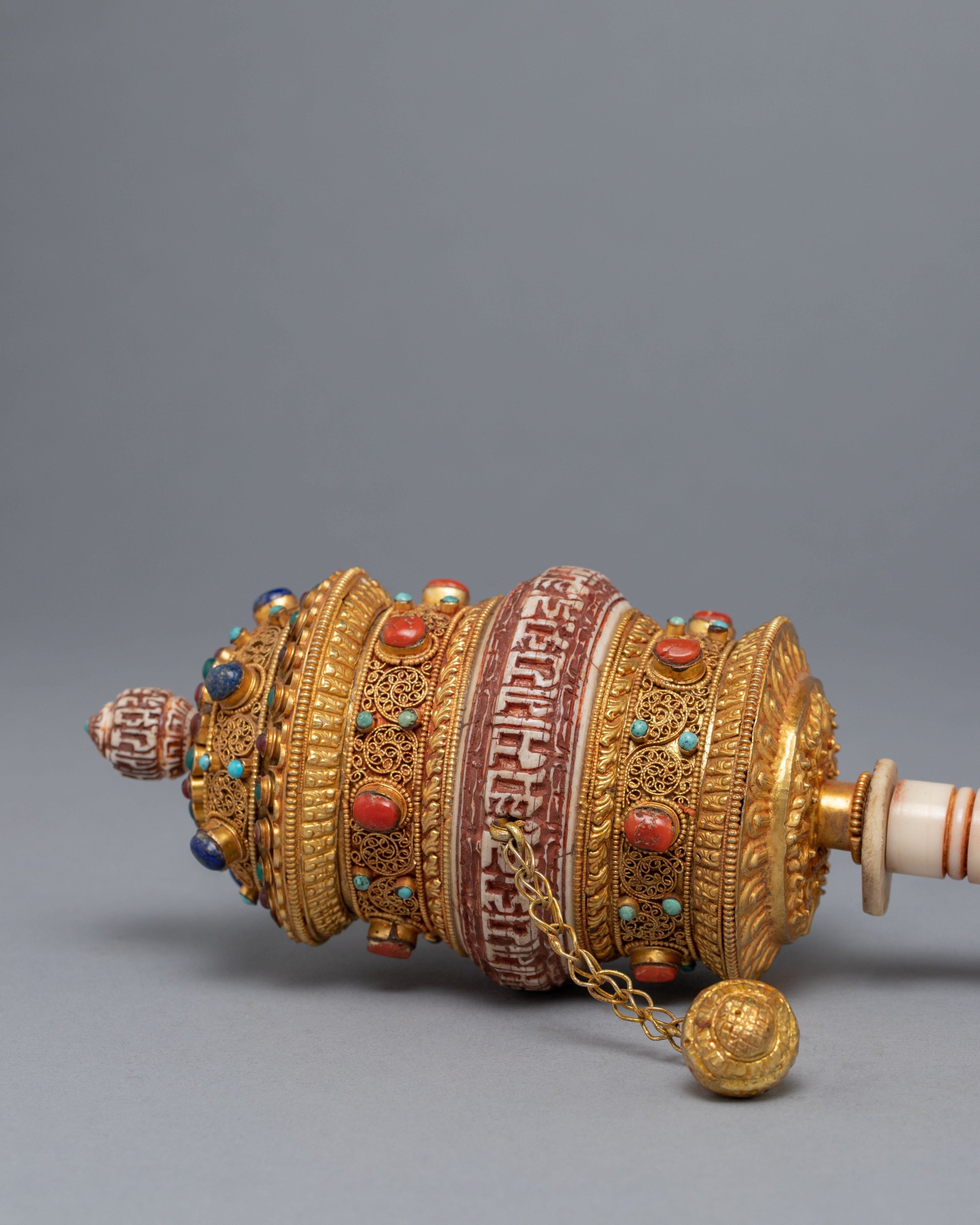 Tibetan Praying Wheel | Mantra crafted Wheel