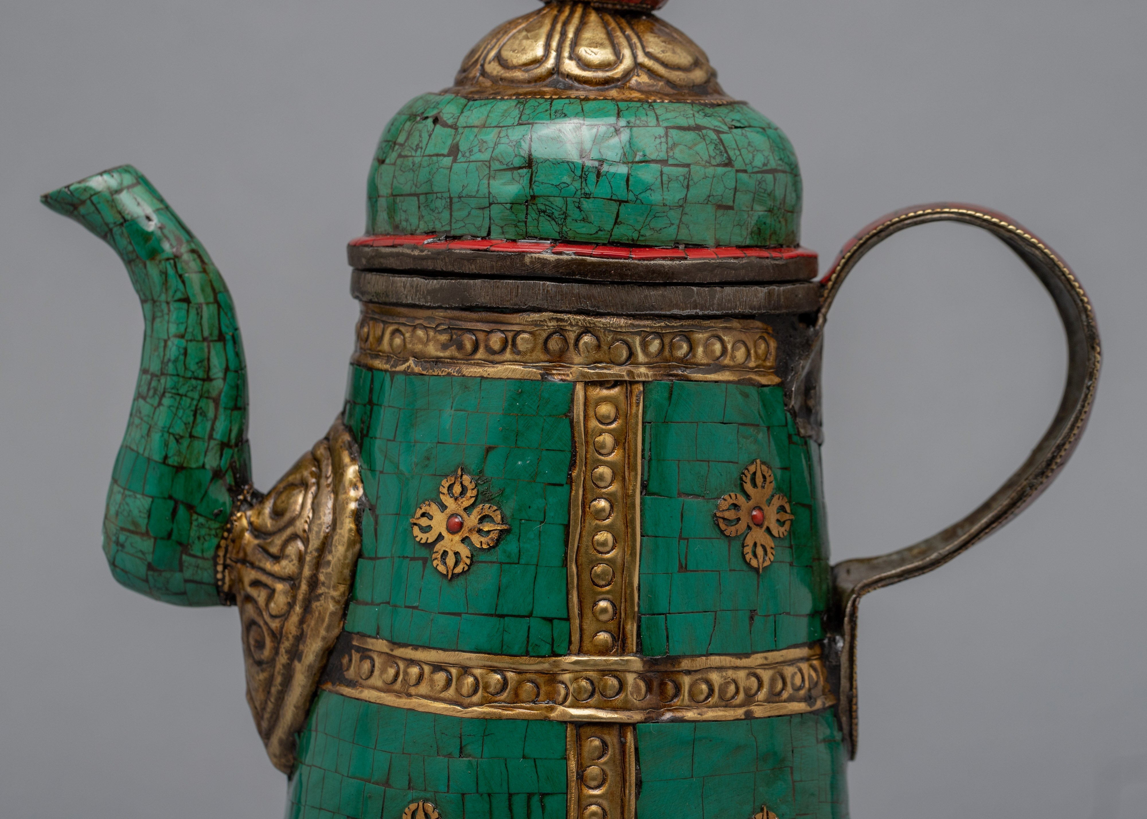 Buddhist Ritual Tea Pot | Himalayan Art Work
