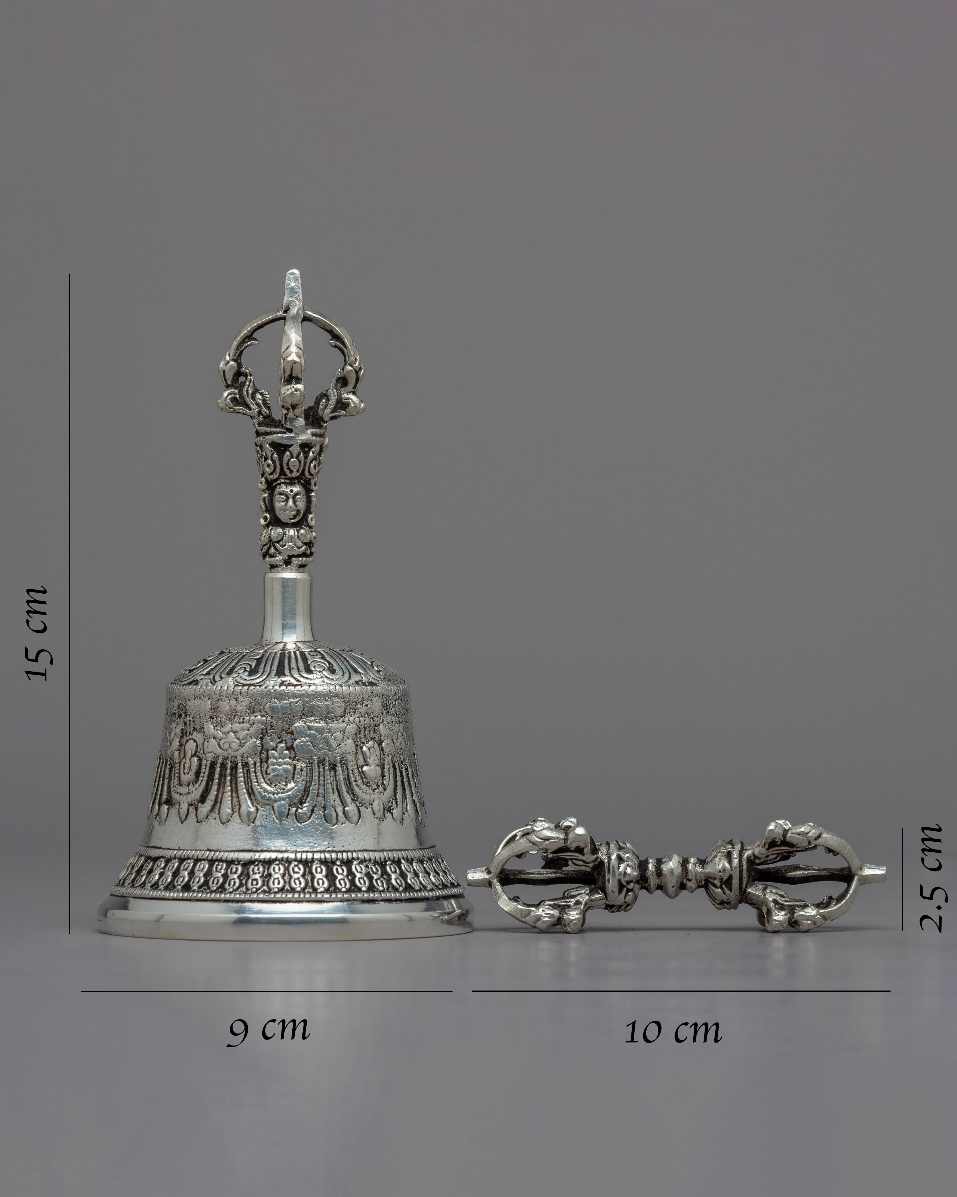 Tibetan Bell and Vajra Set | Unlock the Mysteries of Tibetan Buddhist Practices